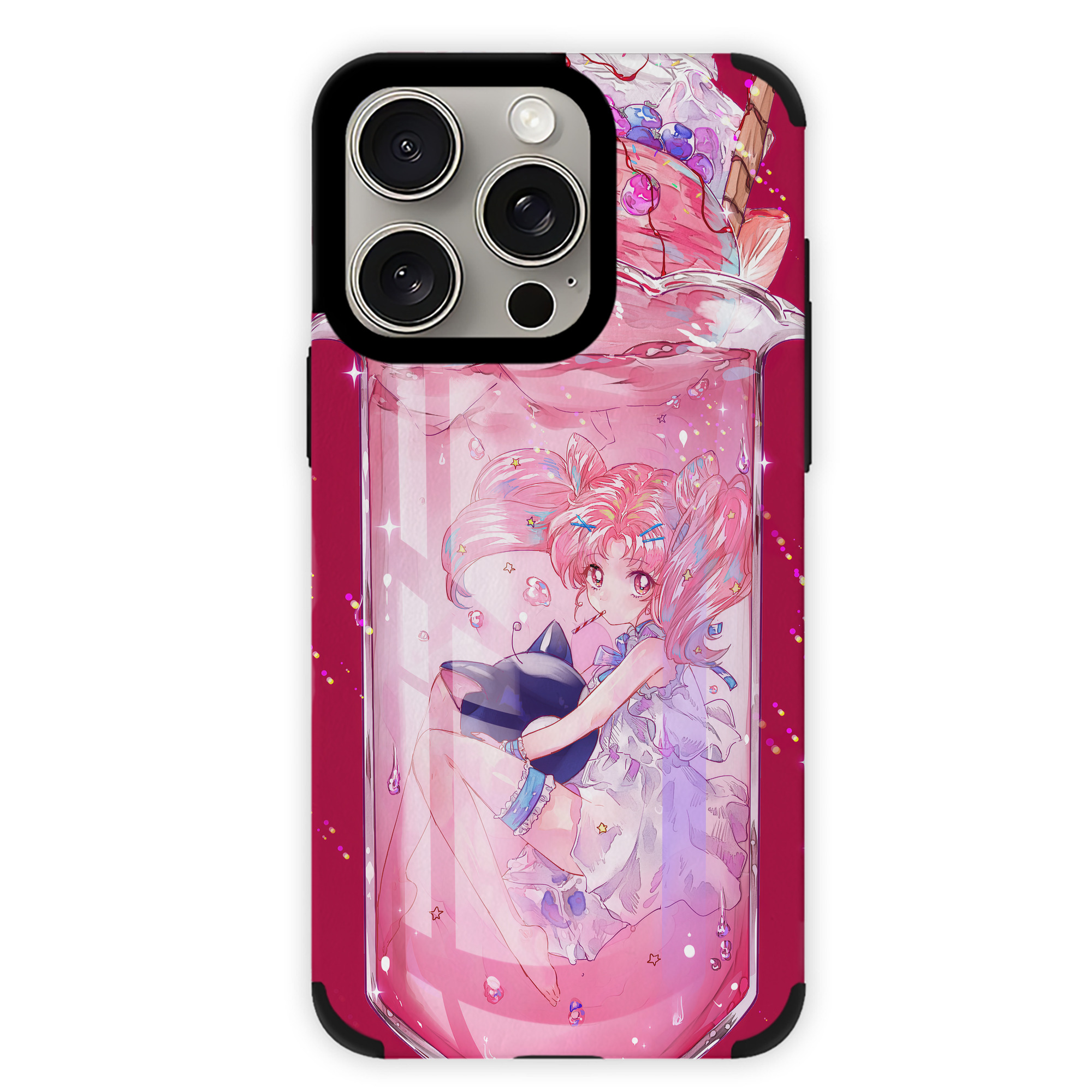 （画像用） 美少女戦士セーラームーン Sailor Moon 【iPhone15ProMax対応】 PUレザー スマホケース 耐衝撃＆黄変防止