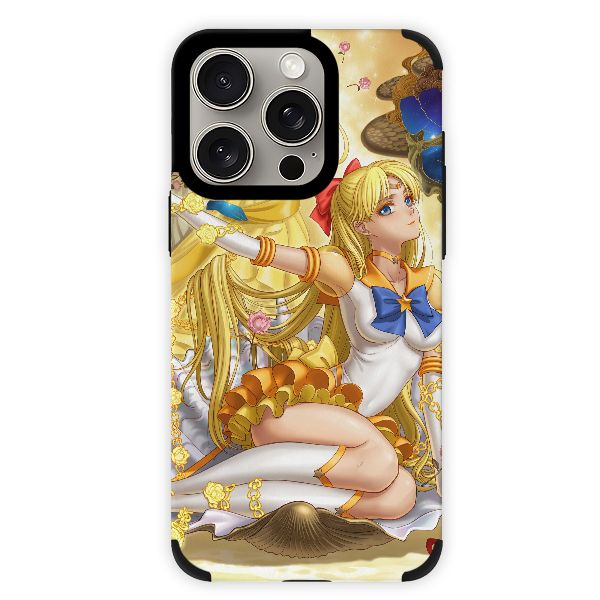 （画像用） 美少女戦士セーラームーン Sailor Moon 【iPhone15ProMax対応】 PUレザー スマホケース 耐衝撃＆黄変防止