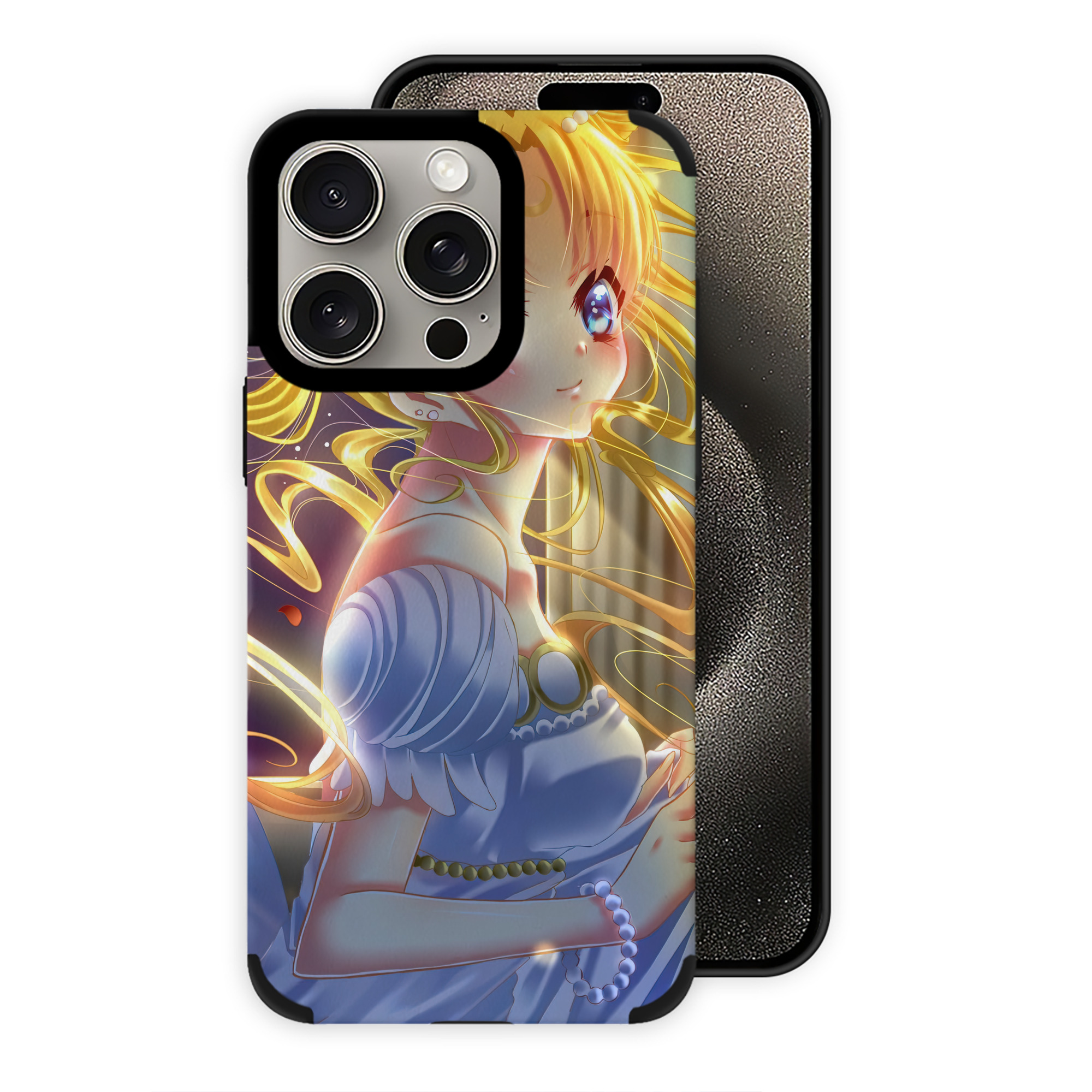 （画像用） 美少女戦士セーラームーン Sailor Moon 【iPhone15ProMax対応】 PUレザー スマホケース 耐衝撃＆黄変防止