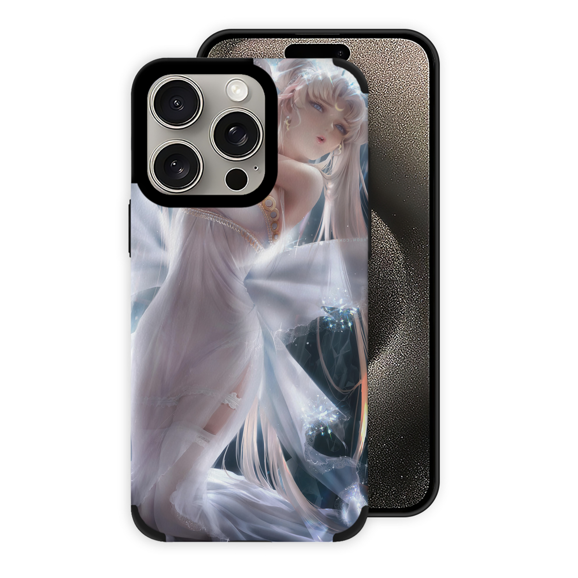 （画像用） 美少女戦士セーラームーン Sailor Moon 【iPhone15ProMax対応】 PUレザー スマホケース 耐衝撃＆黄変防止