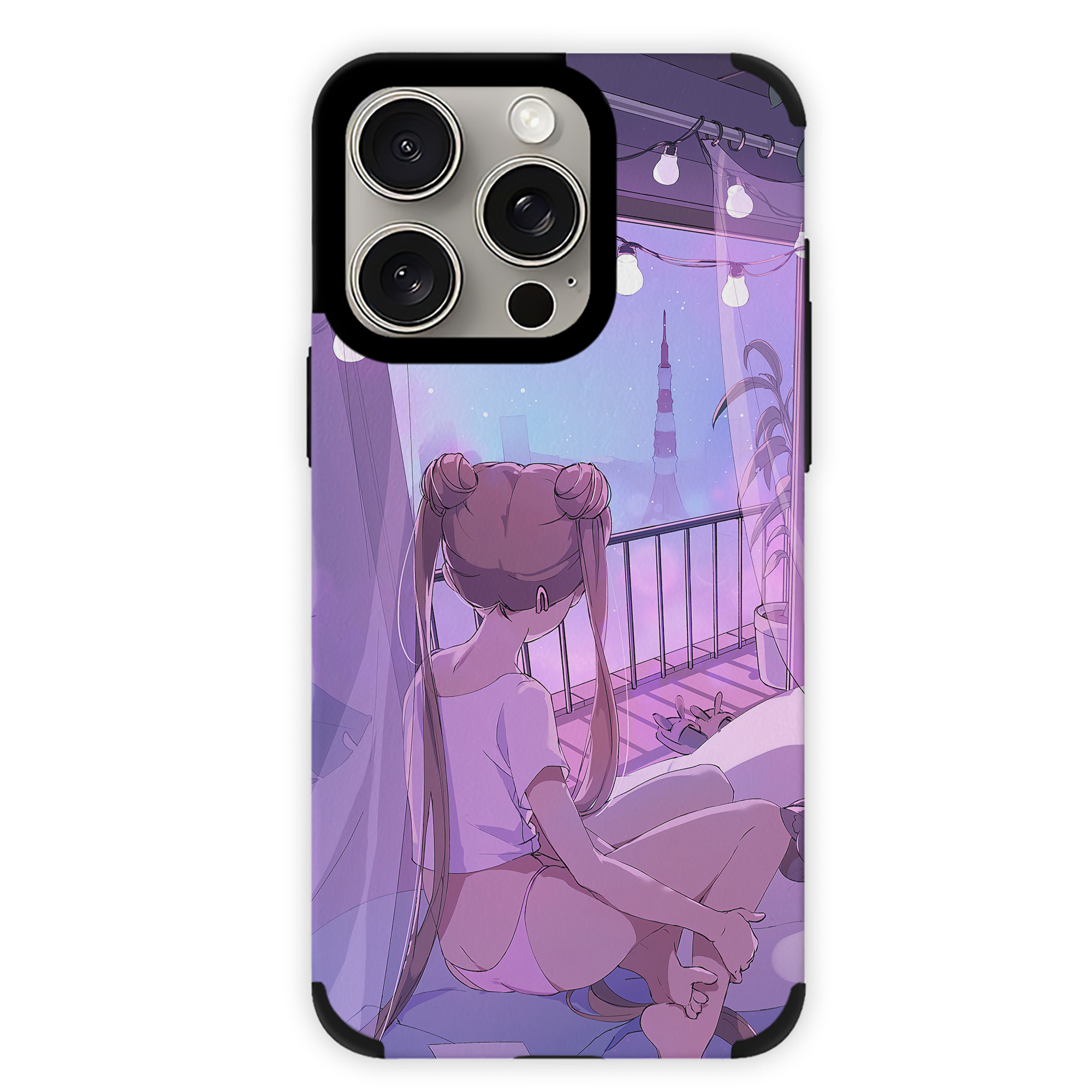 （画像用） 美少女戦士セーラームーン Sailor Moon 【iPhone15ProMax対応】 PUレザー スマホケース 耐衝撃＆黄変防止