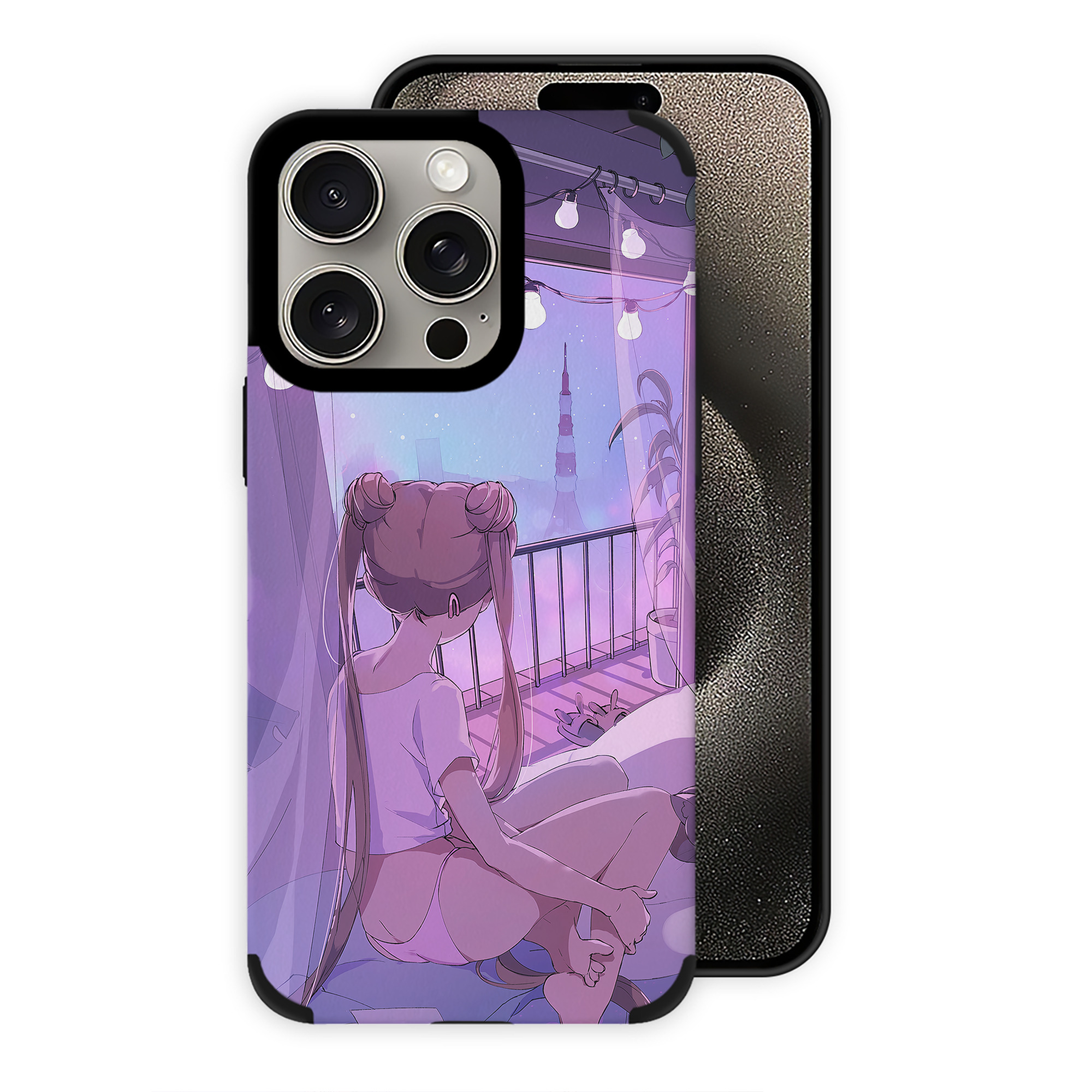 （画像用） 美少女戦士セーラームーン Sailor Moon 【iPhone15ProMax対応】 PUレザー スマホケース 耐衝撃＆黄変防止