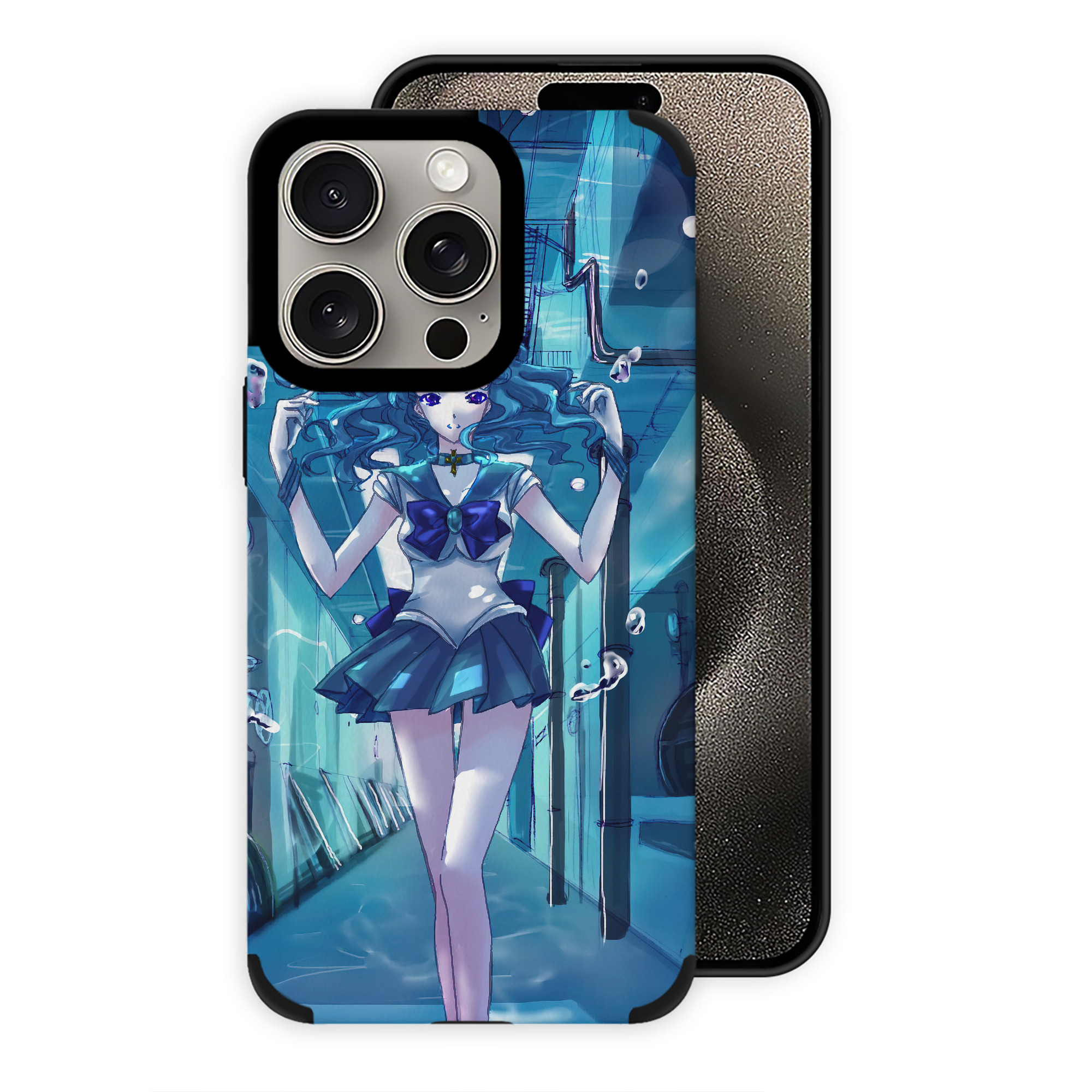 （画像用） 美少女戦士セーラームーン Sailor Moon 【iPhone15ProMax対応】 PUレザー スマホケース 耐衝撃＆黄変防止
