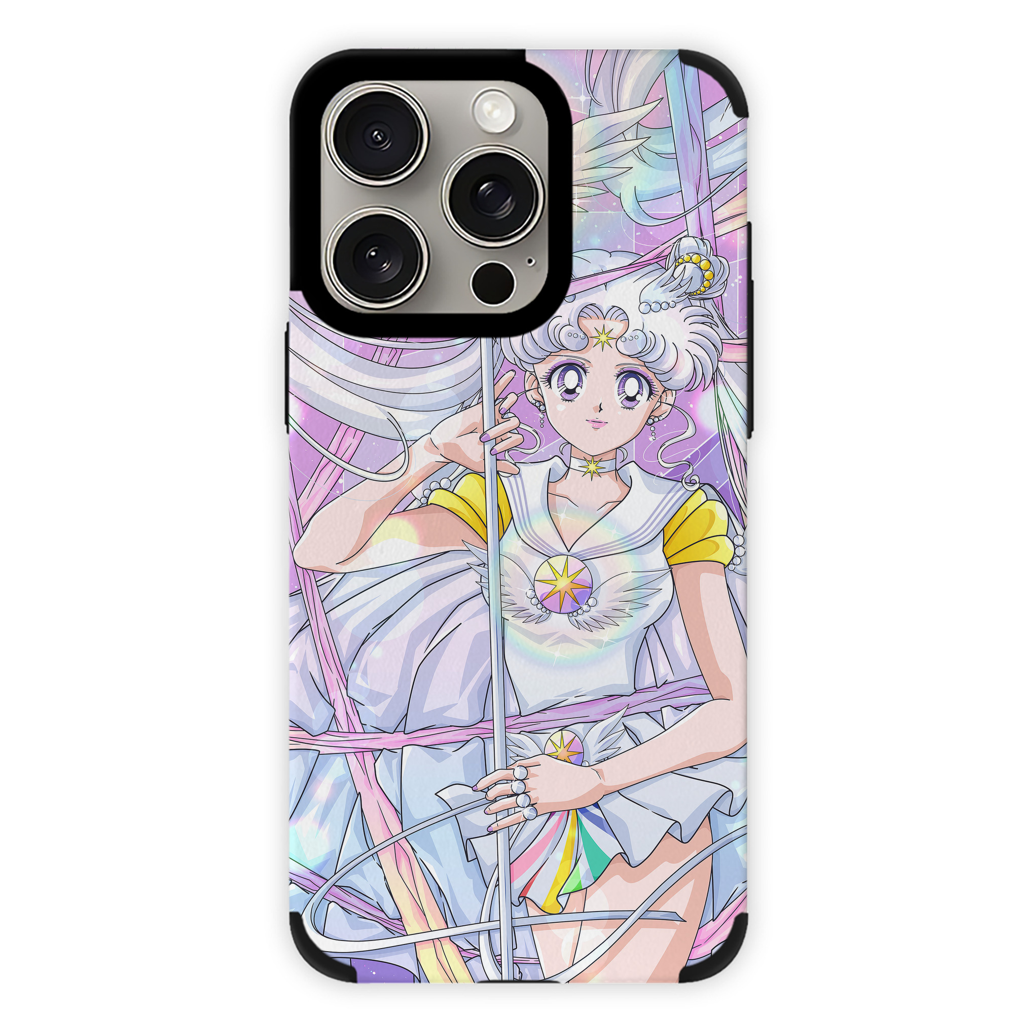 （画像用） 美少女戦士セーラームーン Sailor Moon 【iPhone15ProMax対応】 PUレザー スマホケース 耐衝撃＆黄変防止