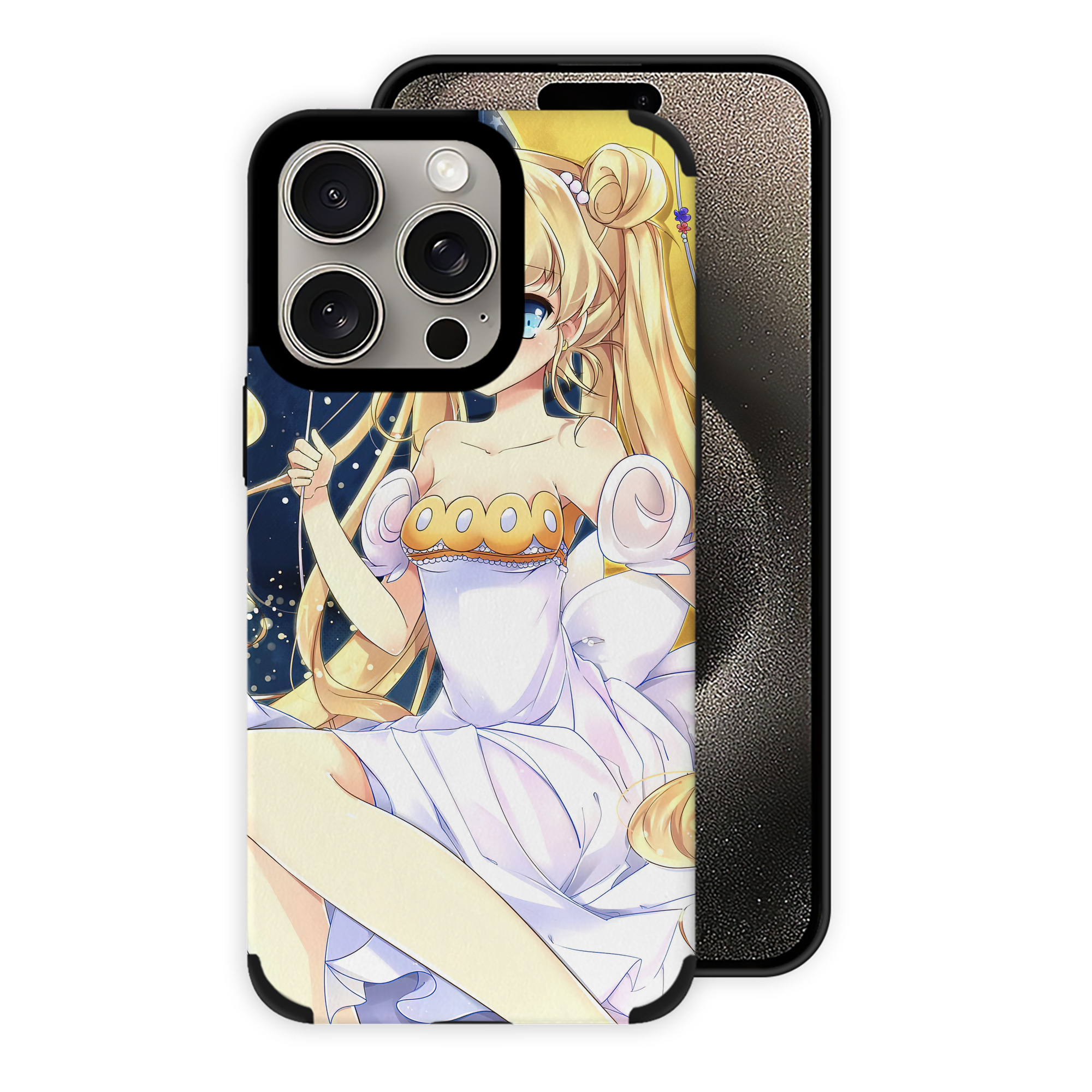 （画像用） 美少女戦士セーラームーン Sailor Moon 【iPhone15ProMax対応】 PUレザー スマホケース 耐衝撃＆黄変防止