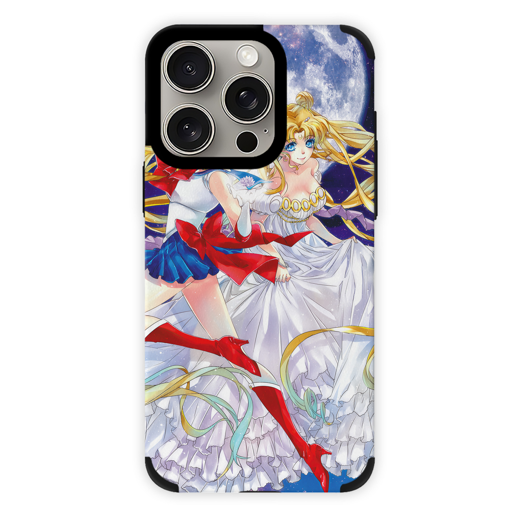 （画像用） 美少女戦士セーラームーン Sailor Moon 【iPhone15ProMax対応】 PUレザー スマホケース 耐衝撃＆黄変防止