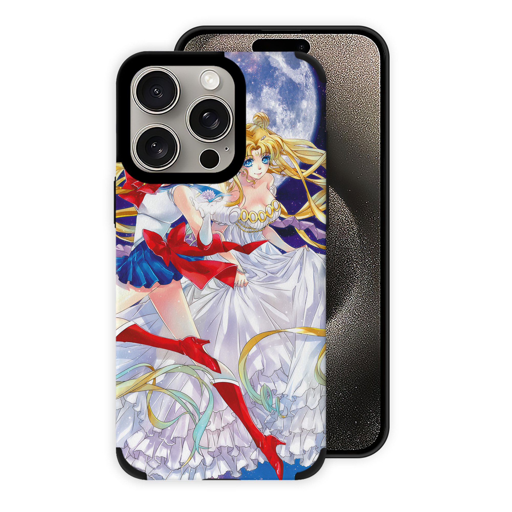 （画像用） 美少女戦士セーラームーン Sailor Moon 【iPhone15ProMax対応】 PUレザー スマホケース 耐衝撃＆黄変防止