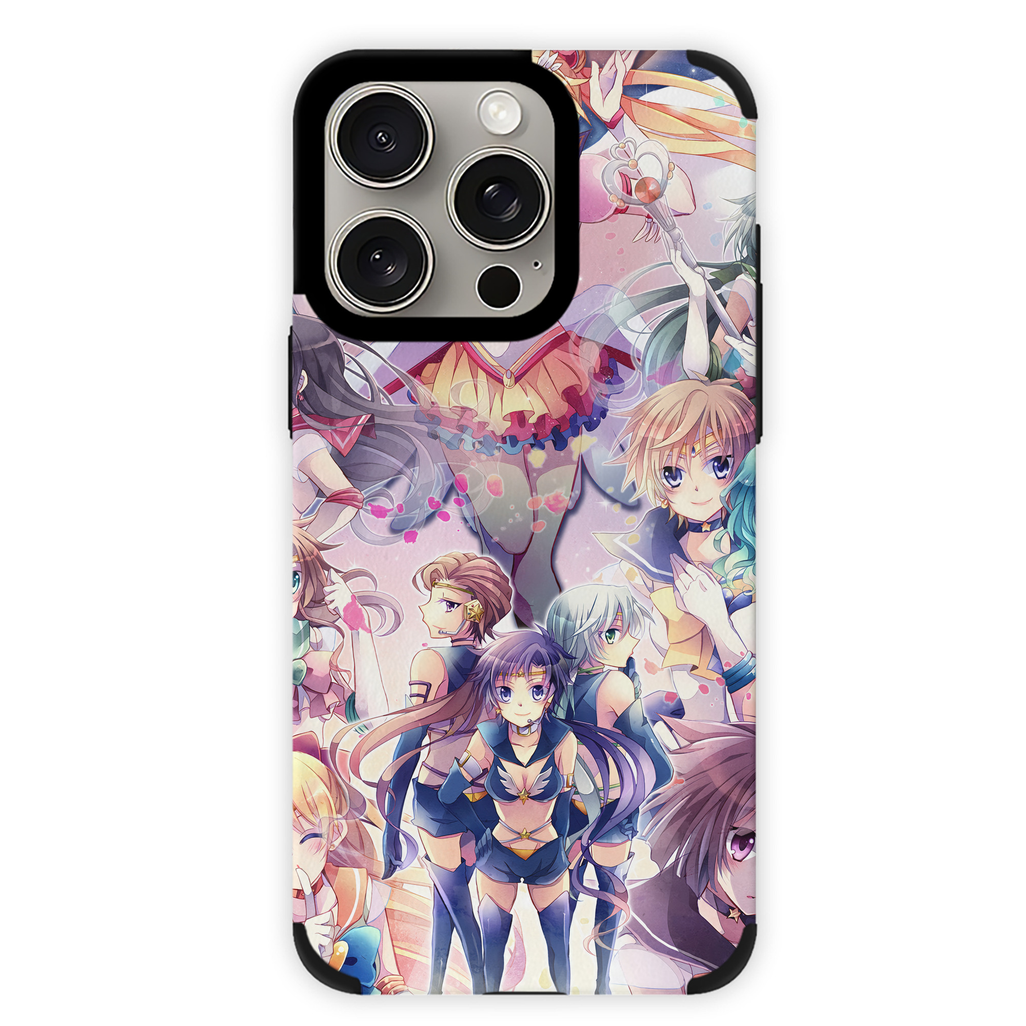 （画像用） 美少女戦士セーラームーン Sailor Moon 【iPhone15ProMax対応】 PUレザー スマホケース 耐衝撃＆黄変防止