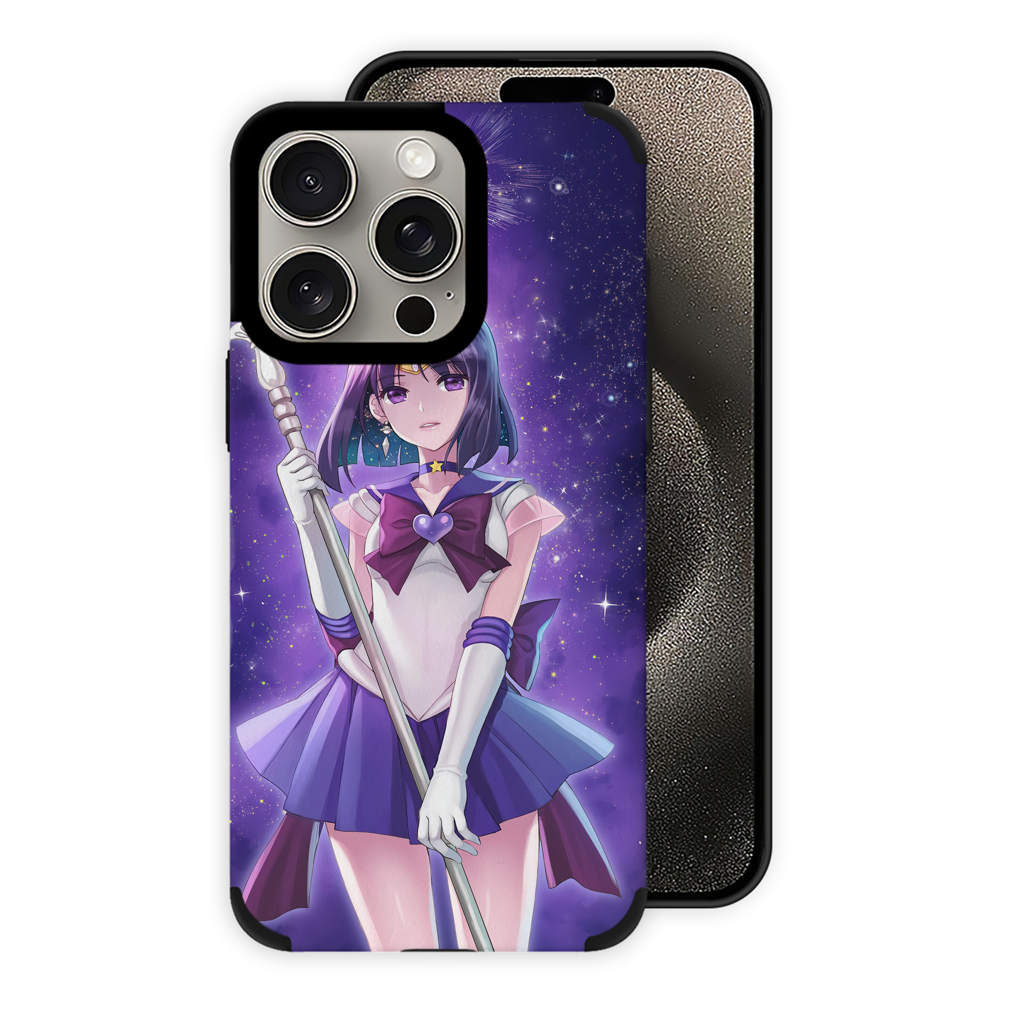 （画像用） 美少女戦士セーラームーン Sailor Moon 【iPhone15ProMax対応】 PUレザー スマホケース 耐衝撃＆黄変防止