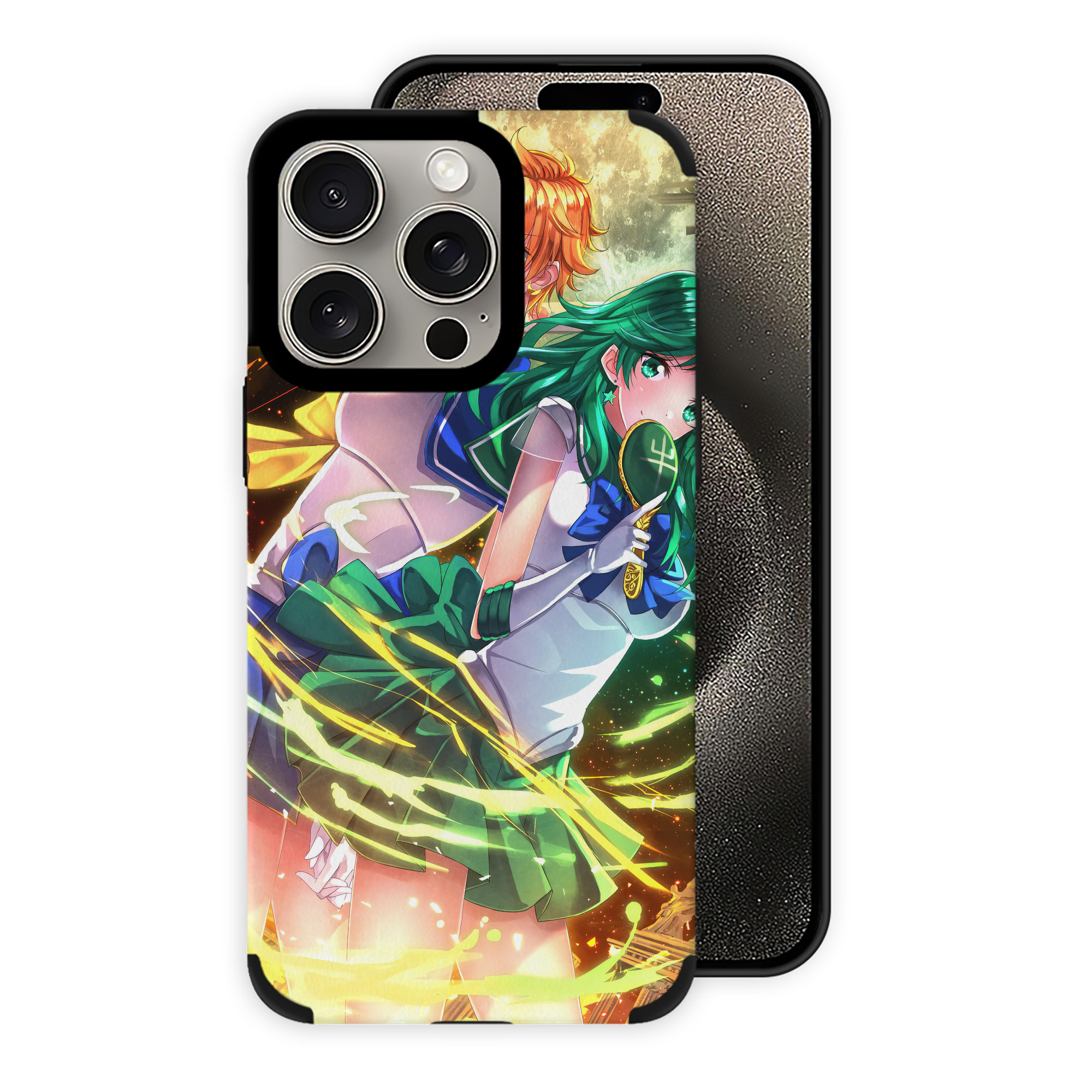 （画像用） 美少女戦士セーラームーン Sailor Moon 【iPhone15ProMax対応】 PUレザー スマホケース 耐衝撃＆黄変防止