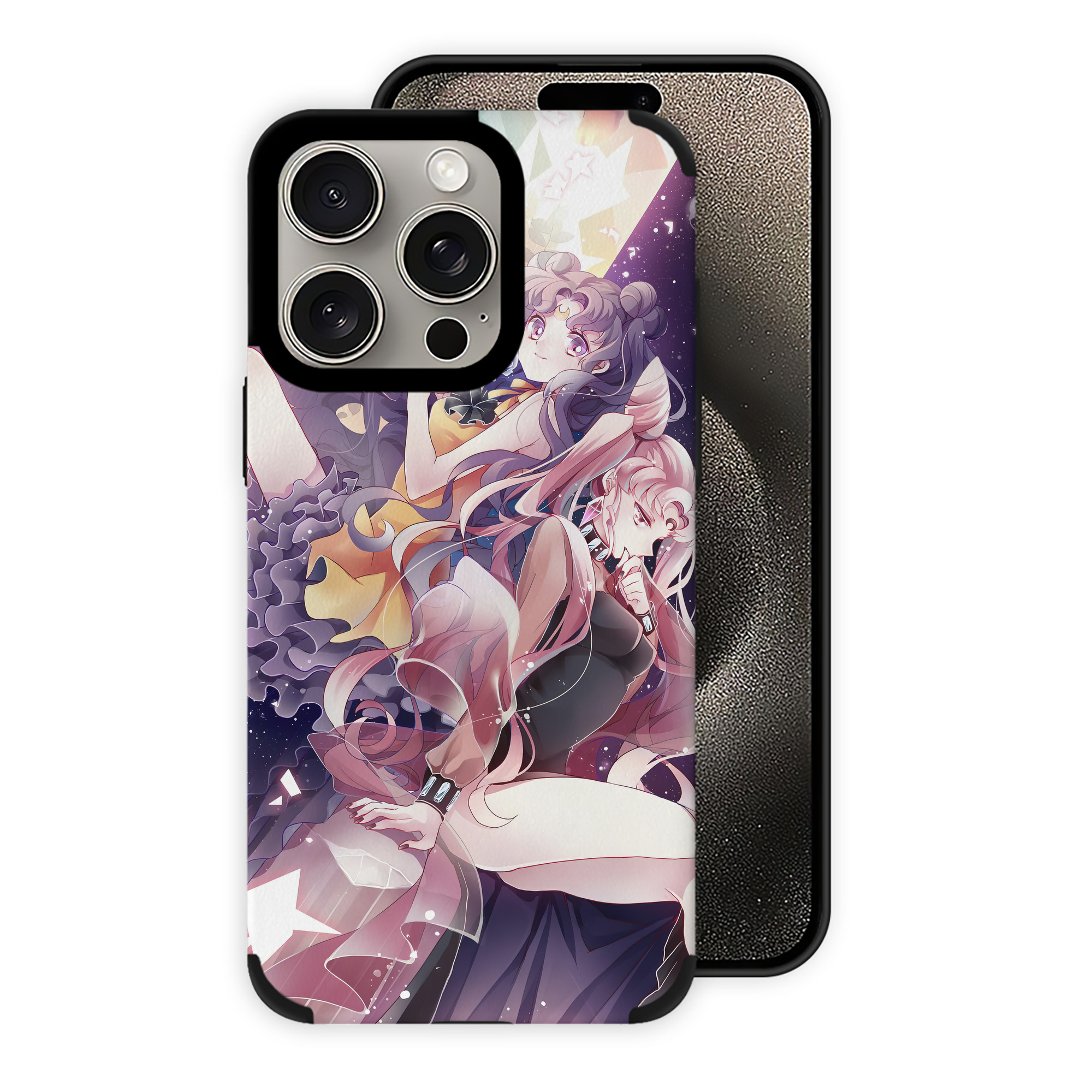 （画像用） 美少女戦士セーラームーン Sailor Moon 【iPhone15ProMax対応】 PUレザー スマホケース 耐衝撃＆黄変防止