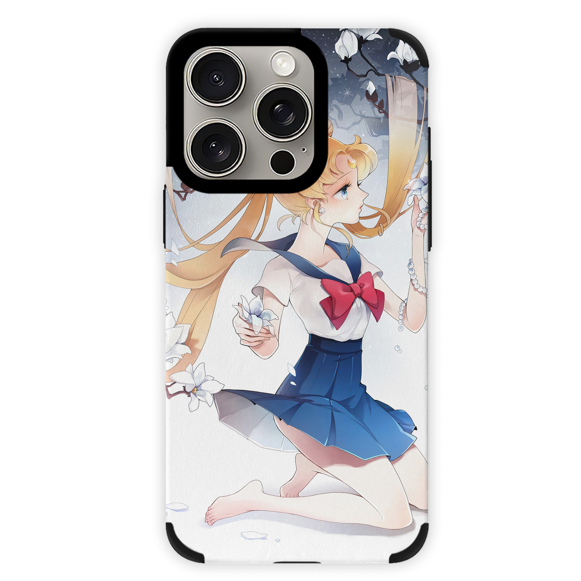 （画像用） 美少女戦士セーラームーン Sailor Moon 【iPhone15ProMax対応】 PUレザー スマホケース 耐衝撃＆黄変防止