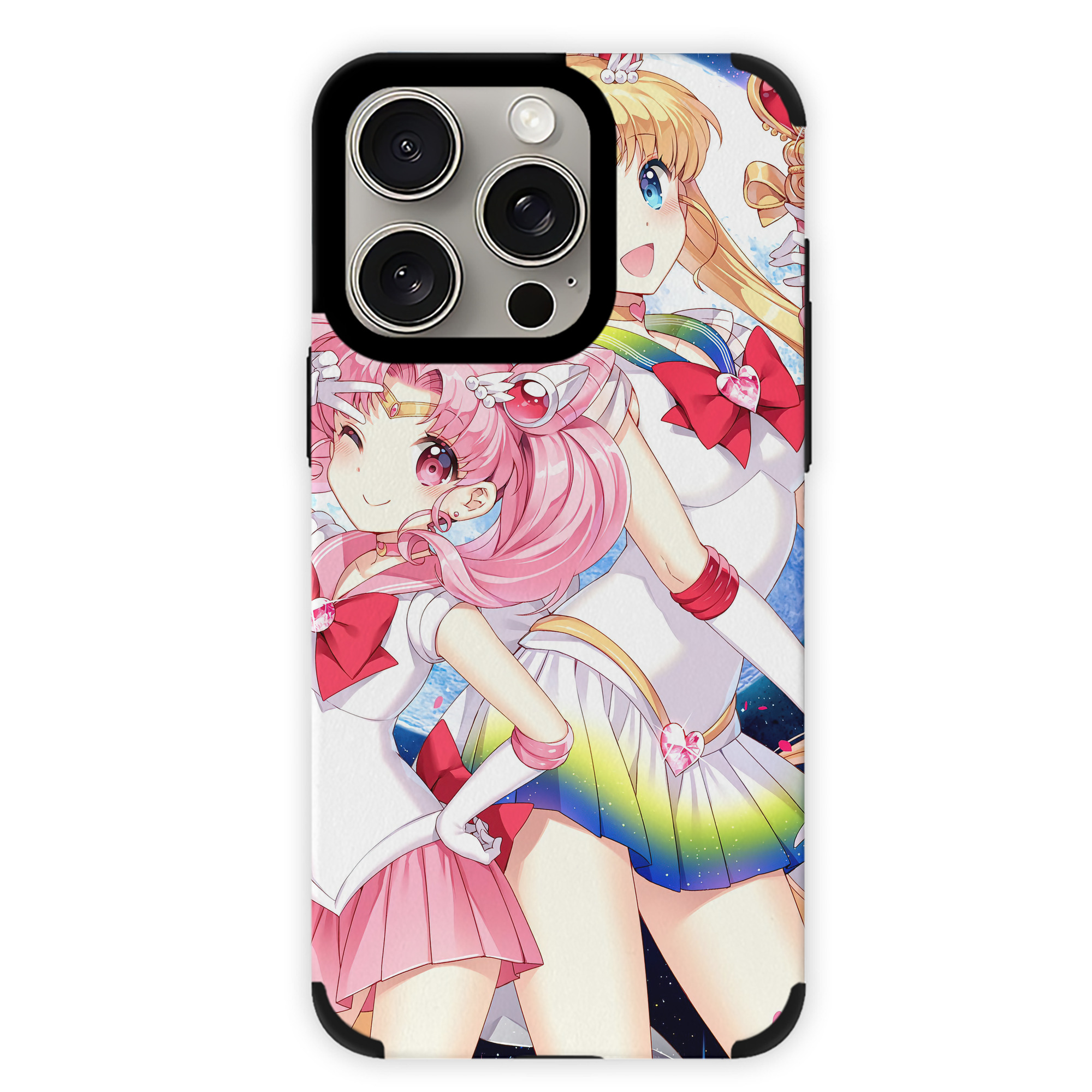 （画像用） 美少女戦士セーラームーン Sailor Moon 【iPhone15ProMax対応】 PUレザー スマホケース 耐衝撃＆黄変防止