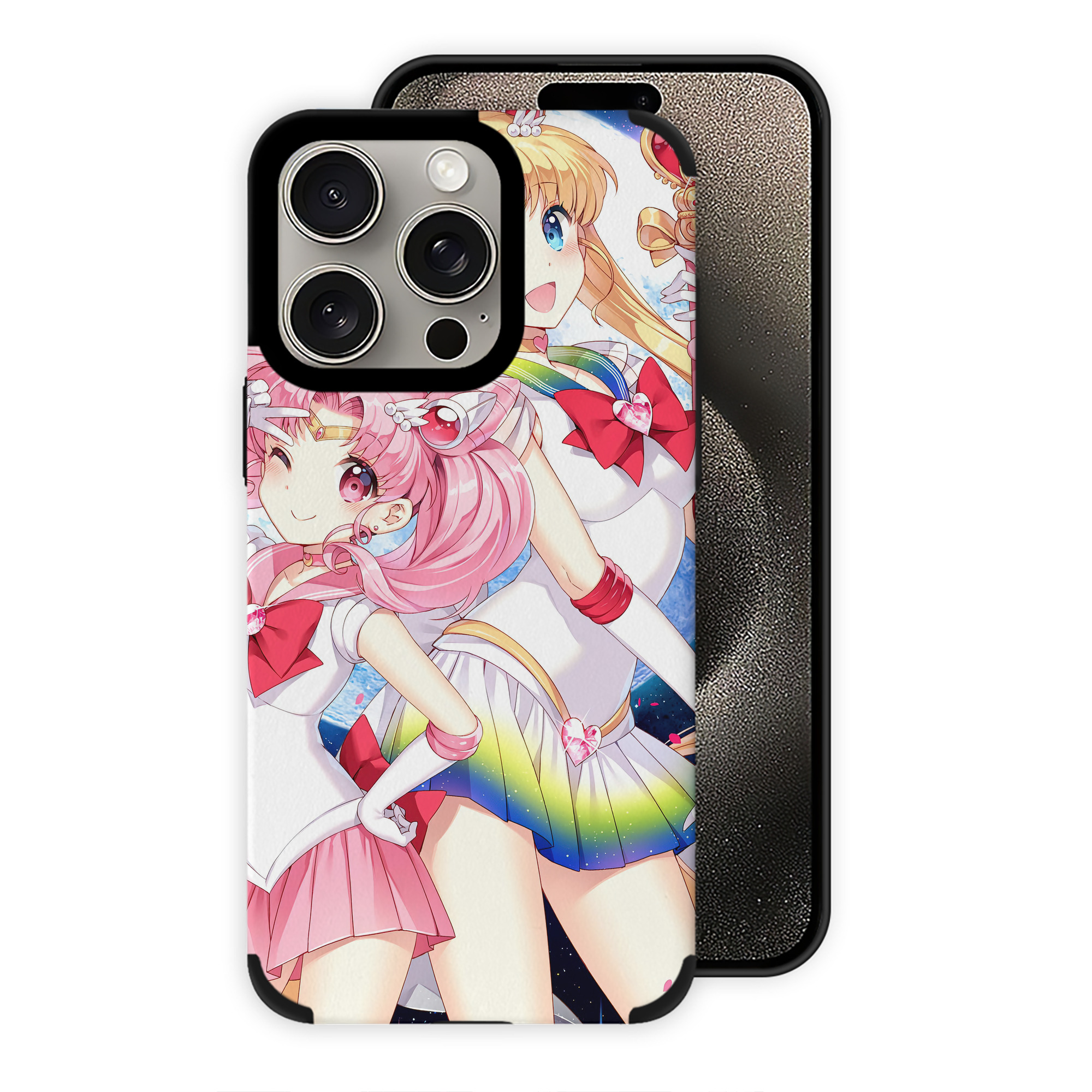 （画像用） 美少女戦士セーラームーン Sailor Moon 【iPhone15ProMax対応】 PUレザー スマホケース 耐衝撃＆黄変防止