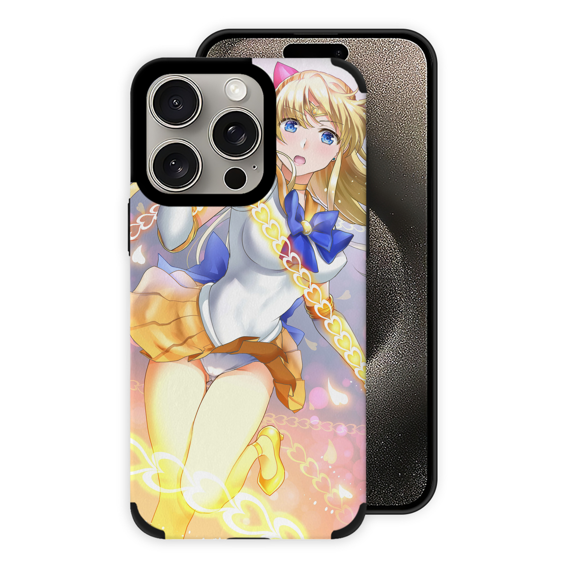 （画像用） 美少女戦士セーラームーン Sailor Moon 【iPhone15ProMax対応】 PUレザー スマホケース 耐衝撃＆黄変防止