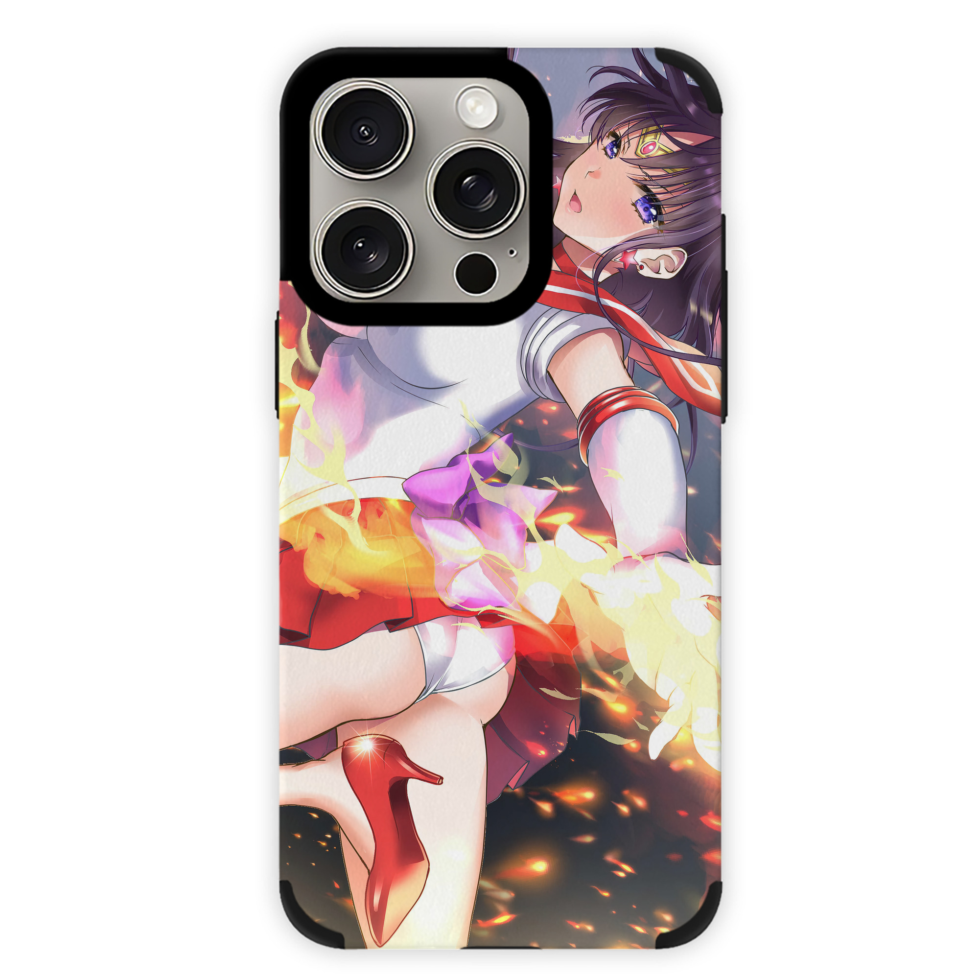 （画像用） 美少女戦士セーラームーン Sailor Moon 【iPhone15ProMax対応】 PUレザー スマホケース 耐衝撃＆黄変防止