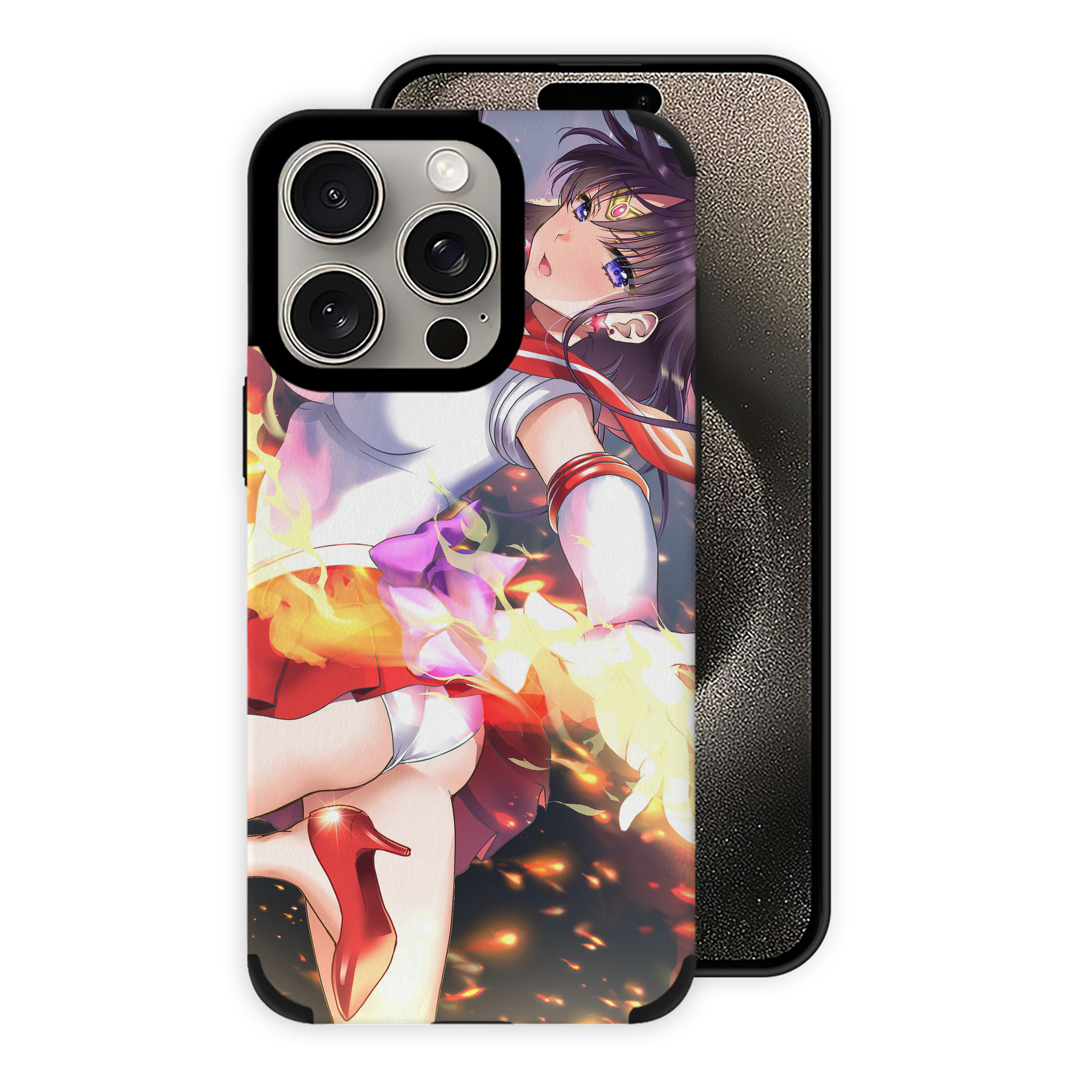 （画像用） 美少女戦士セーラームーン Sailor Moon 【iPhone15ProMax対応】 PUレザー スマホケース 耐衝撃＆黄変防止