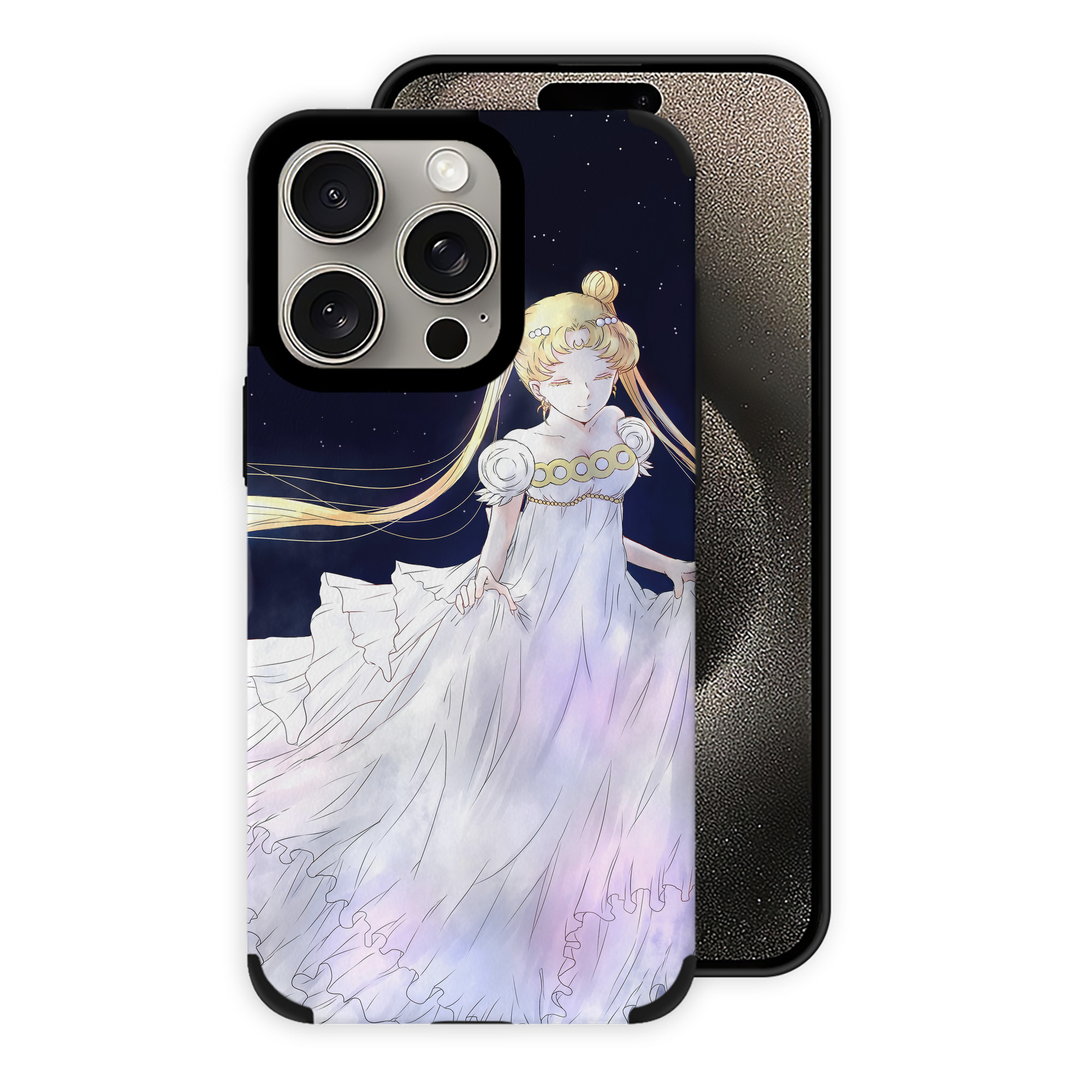 （画像用） 美少女戦士セーラームーン Sailor Moon 【iPhone15ProMax対応】 PUレザー スマホケース 耐衝撃＆黄変防止