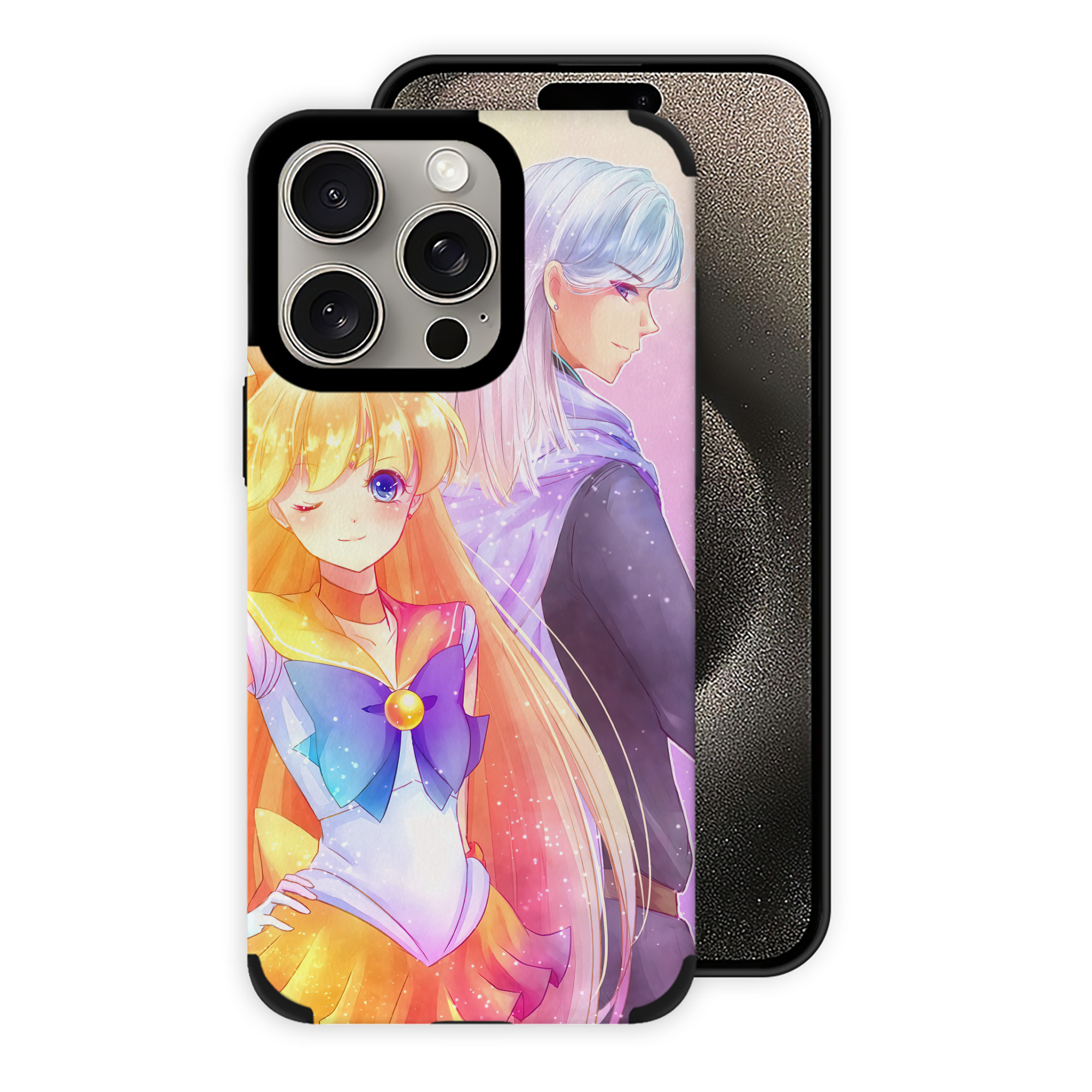 （画像用） 美少女戦士セーラームーン Sailor Moon 【iPhone15ProMax対応】 PUレザー スマホケース 耐衝撃＆黄変防止