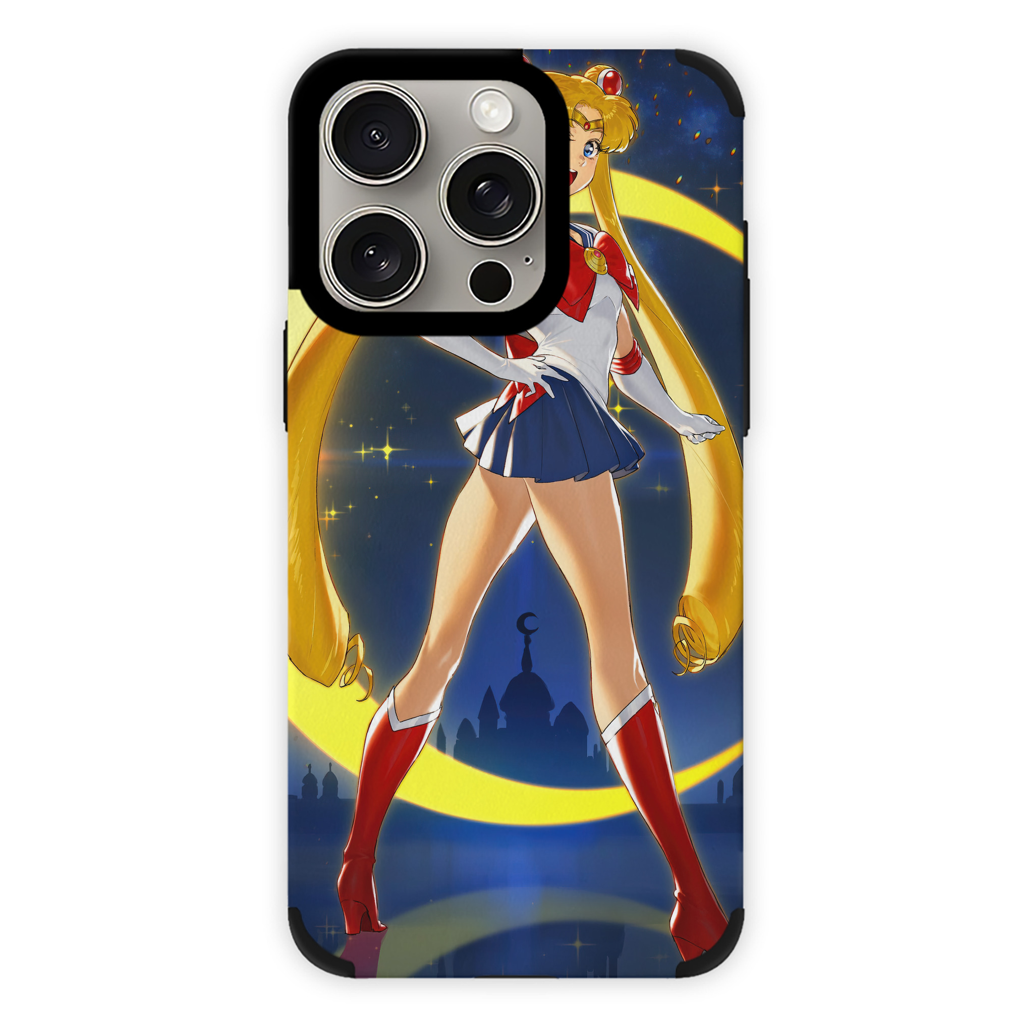 （画像用） 美少女戦士セーラームーン Sailor Moon 【iPhone15ProMax対応】 PUレザー スマホケース 耐衝撃＆黄変防止