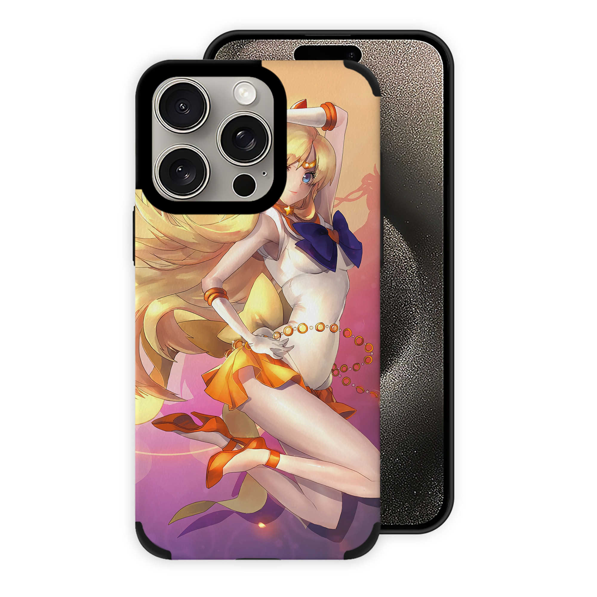 （画像用） 美少女戦士セーラームーン Sailor Moon 【iPhone15ProMax対応】 PUレザー スマホケース 耐衝撃＆黄変防止