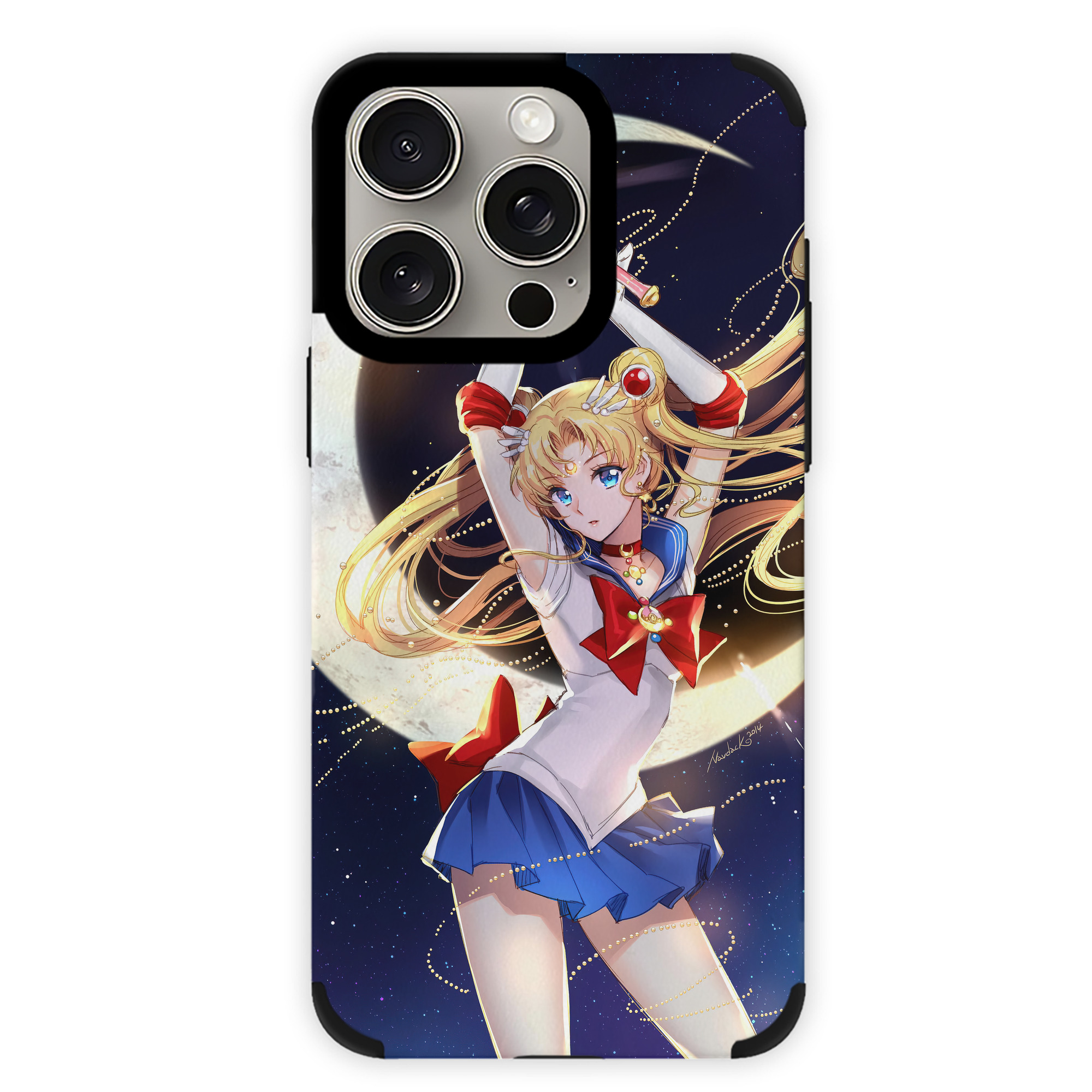 （画像用） 美少女戦士セーラームーン Sailor Moon 【iPhone15ProMax対応】 PUレザー スマホケース 耐衝撃＆黄変防止