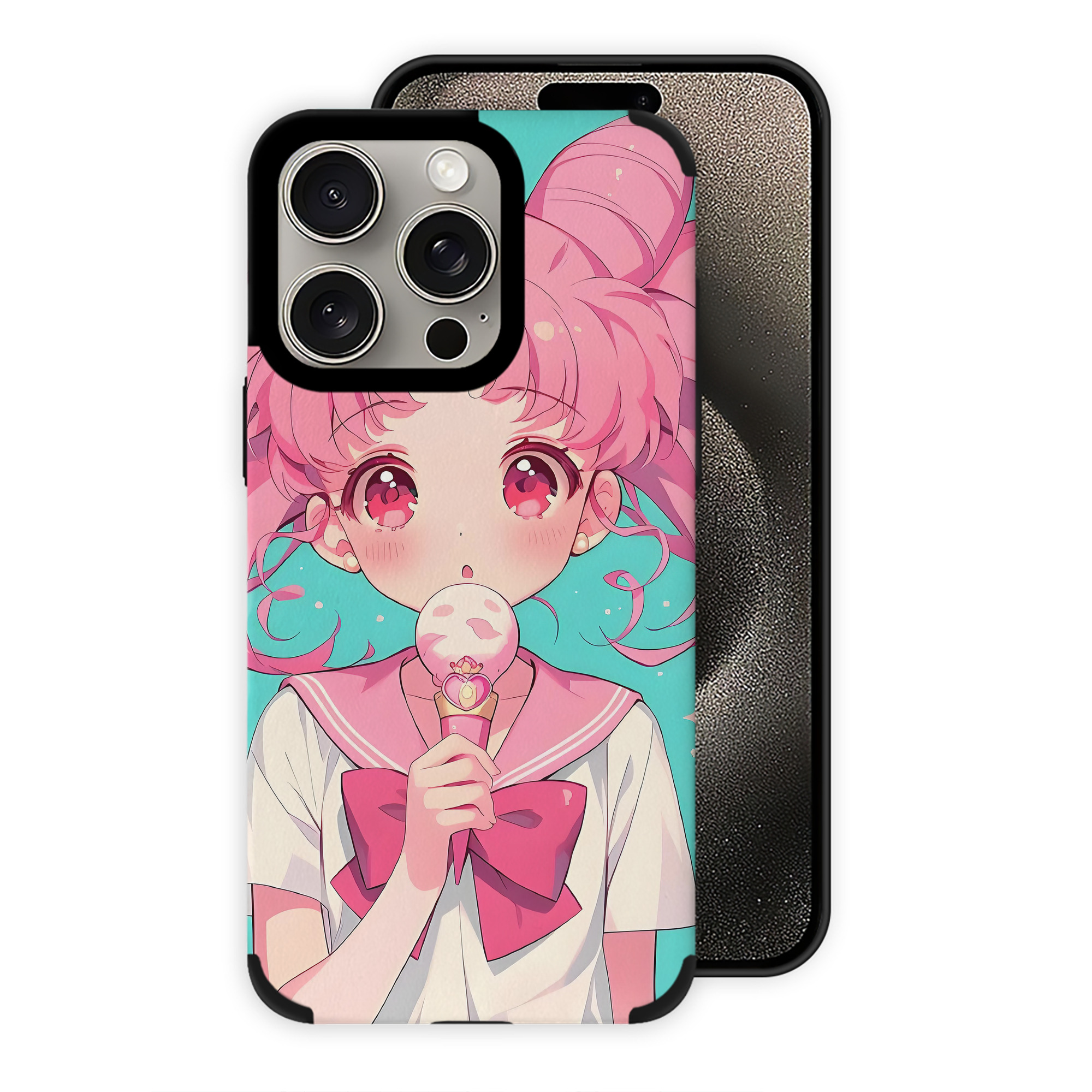（画像用） 美少女戦士セーラームーン Sailor Moon 【iPhone15ProMax対応】 PUレザー スマホケース 耐衝撃＆黄変防止