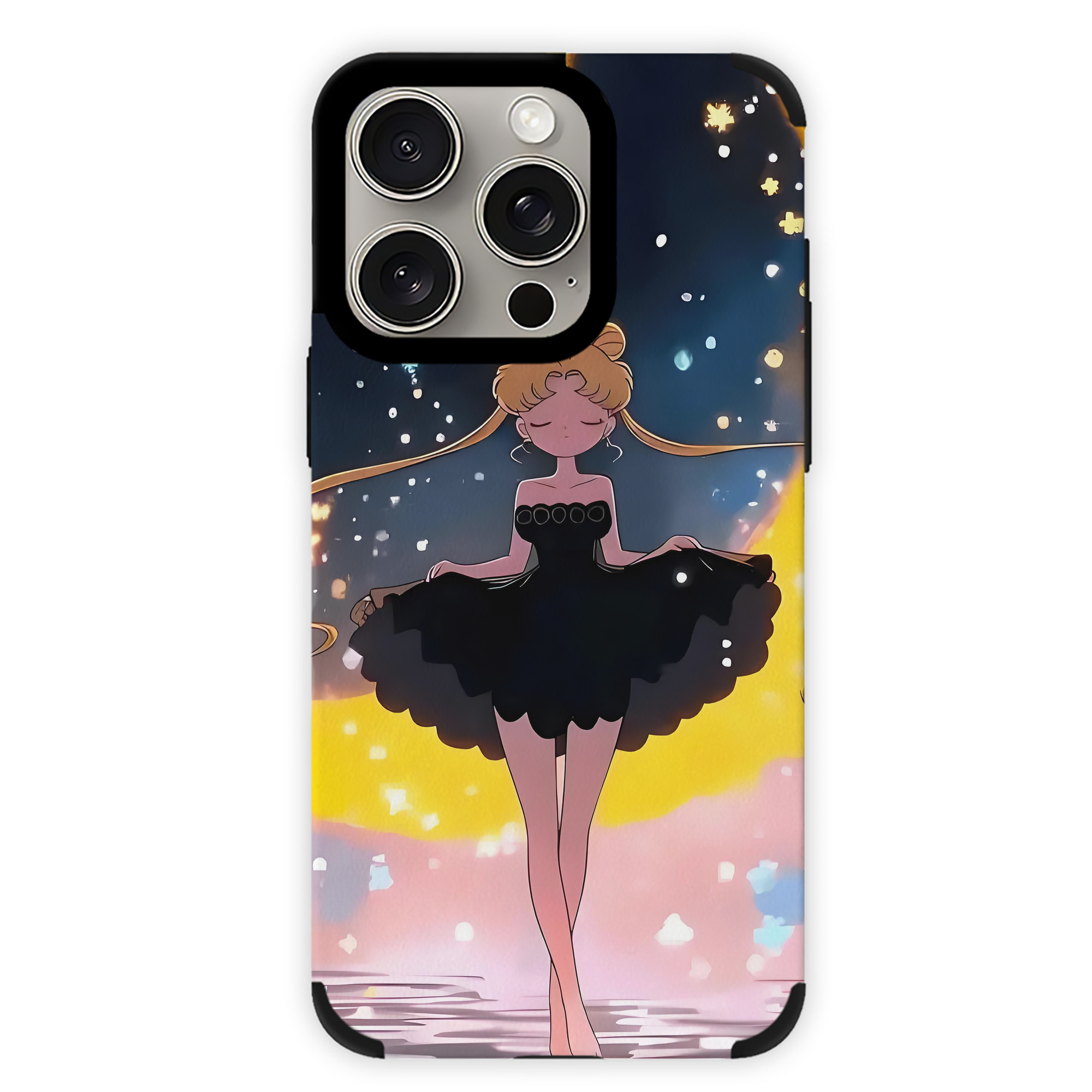 （画像用） 美少女戦士セーラームーン Sailor Moon 【iPhone15ProMax対応】 PUレザー スマホケース 耐衝撃＆黄変防止