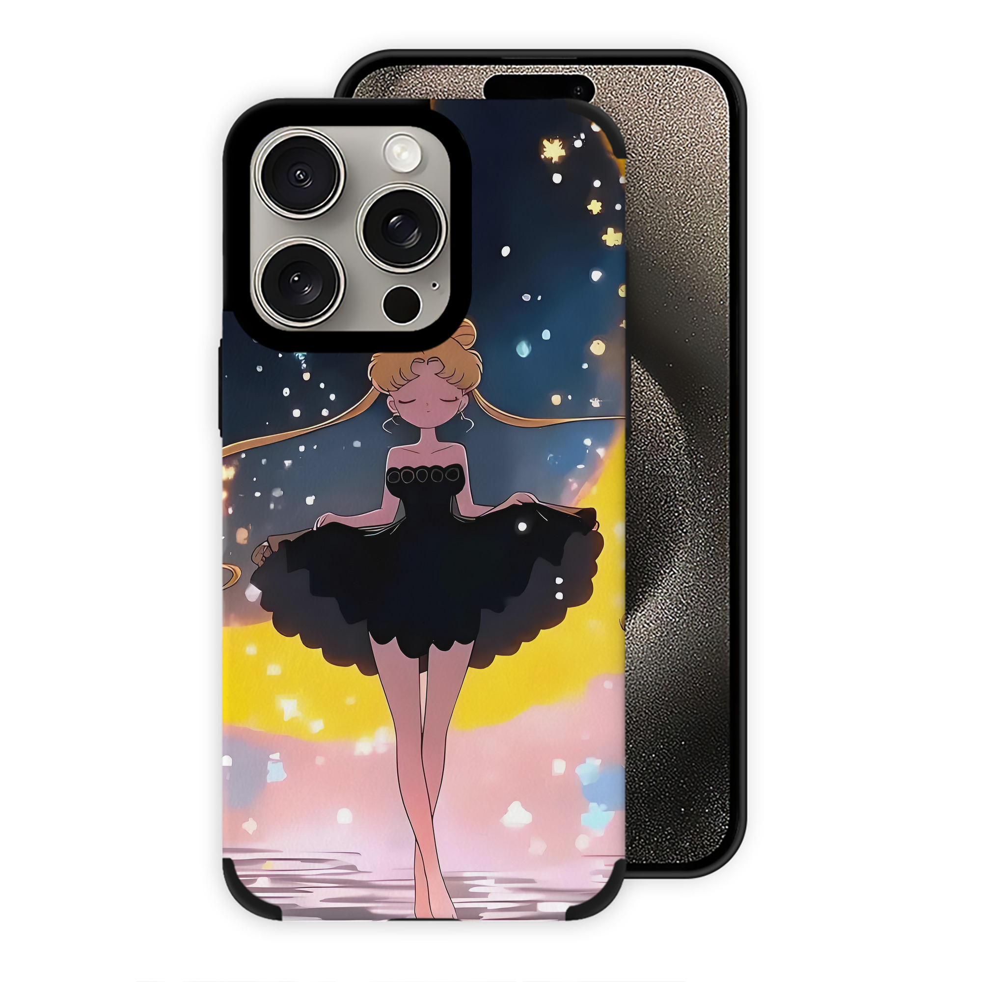 （画像用） 美少女戦士セーラームーン Sailor Moon 【iPhone15ProMax対応】 PUレザー スマホケース 耐衝撃＆黄変防止
