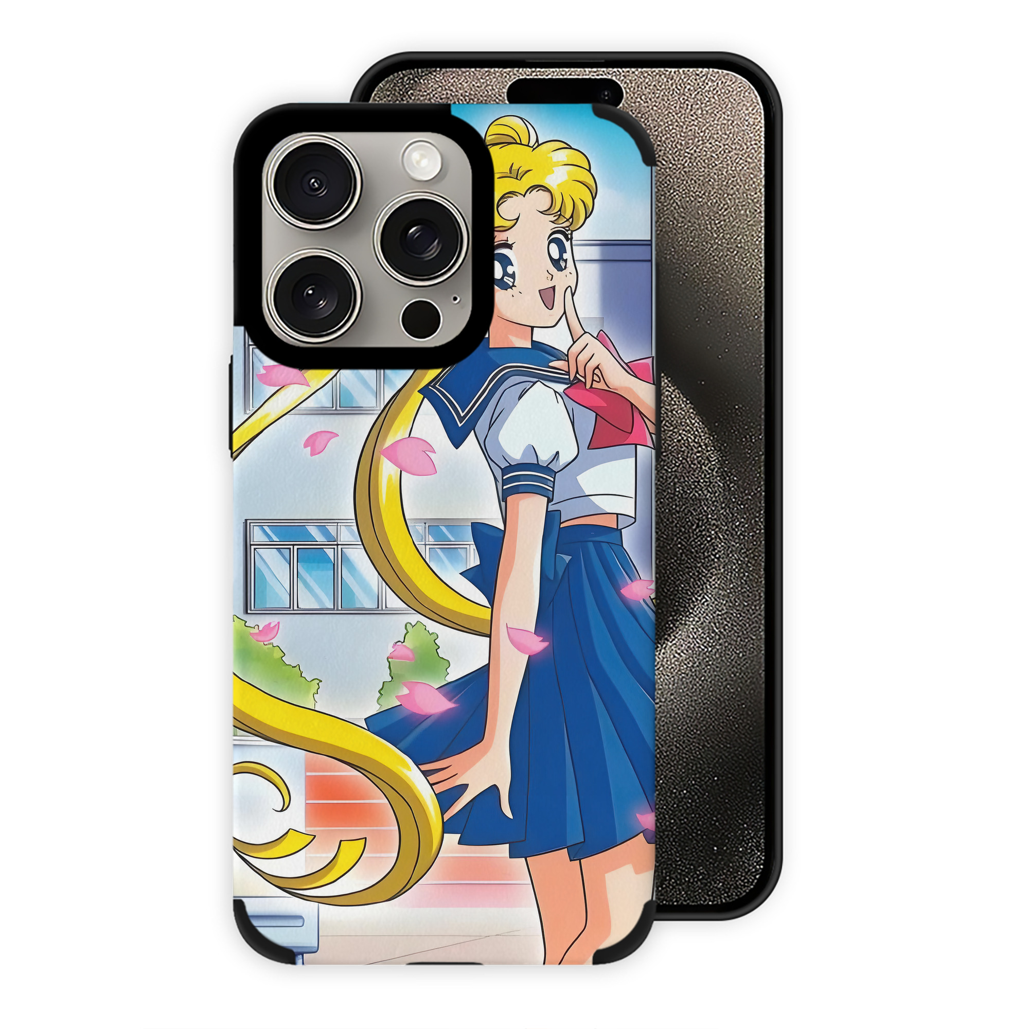 （画像用） 美少女戦士セーラームーン Sailor Moon 【iPhone15ProMax対応】 PUレザー スマホケース 耐衝撃＆黄変防止