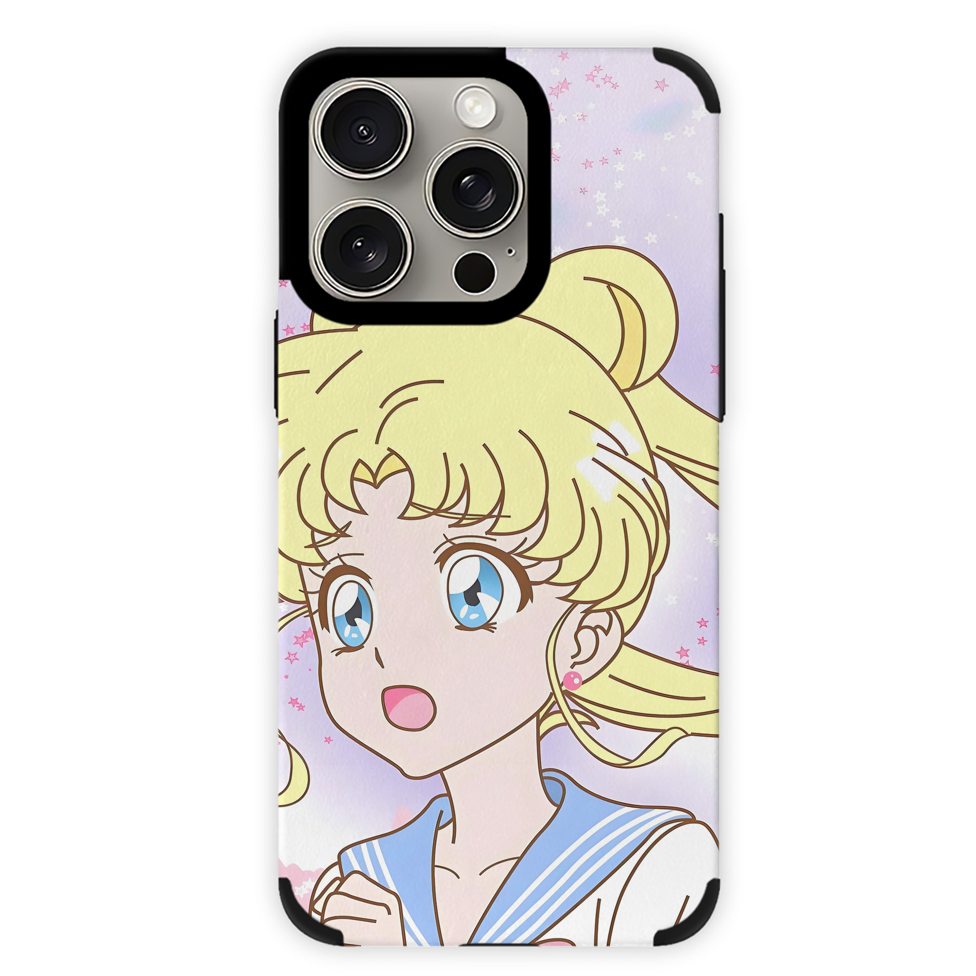 （画像用） 美少女戦士セーラームーン Sailor Moon 【iPhone15ProMax対応】 PUレザー スマホケース 耐衝撃＆黄変防止