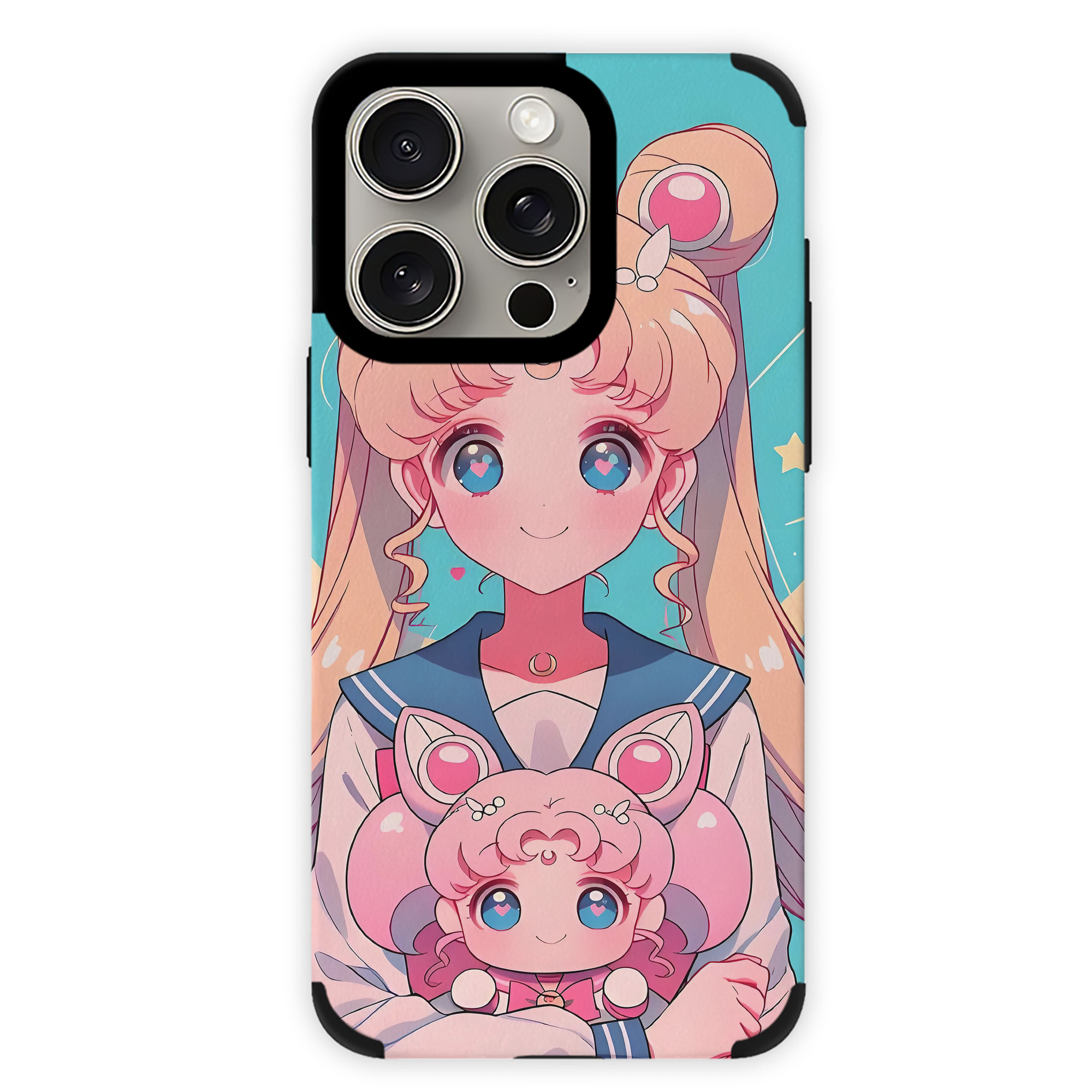 （画像用） 美少女戦士セーラームーン Sailor Moon 【iPhone15ProMax対応】 PUレザー スマホケース 耐衝撃＆黄変防止