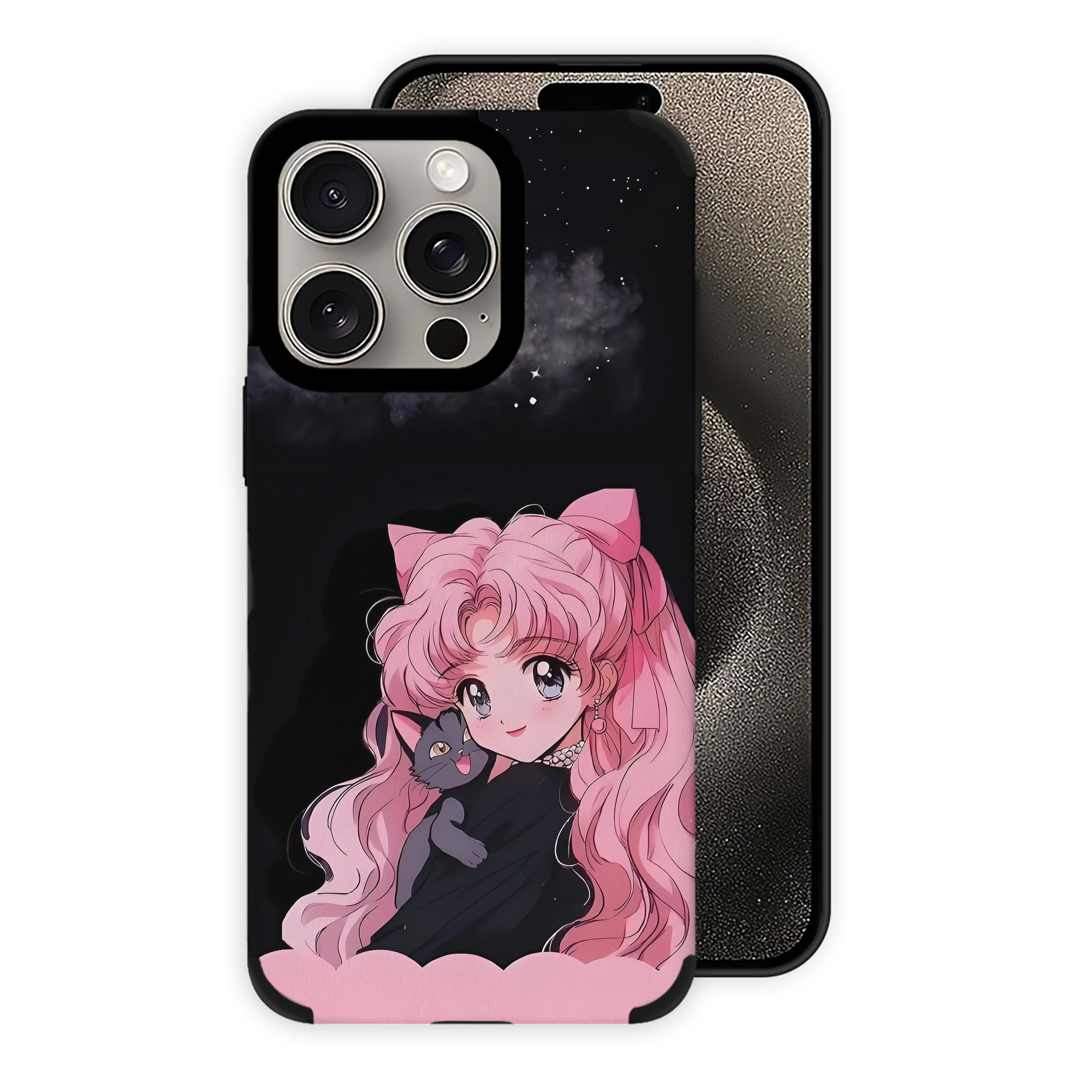 （画像用） 美少女戦士セーラームーン Sailor Moon 【iPhone15ProMax対応】 PUレザー スマホケース 耐衝撃＆黄変防止