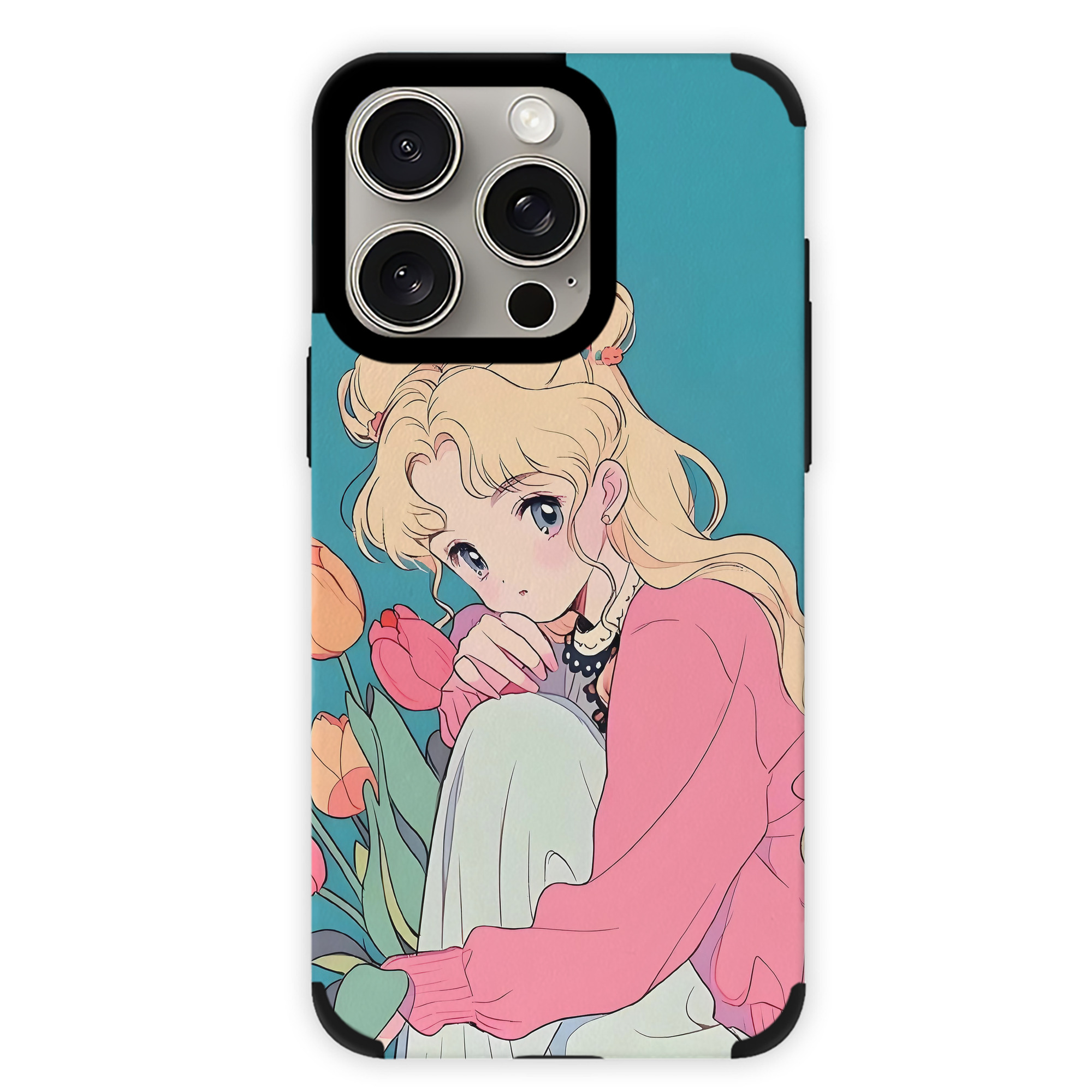 （画像用） 美少女戦士セーラームーン Sailor Moon 【iPhone15ProMax対応】 PUレザー スマホケース 耐衝撃＆黄変防止