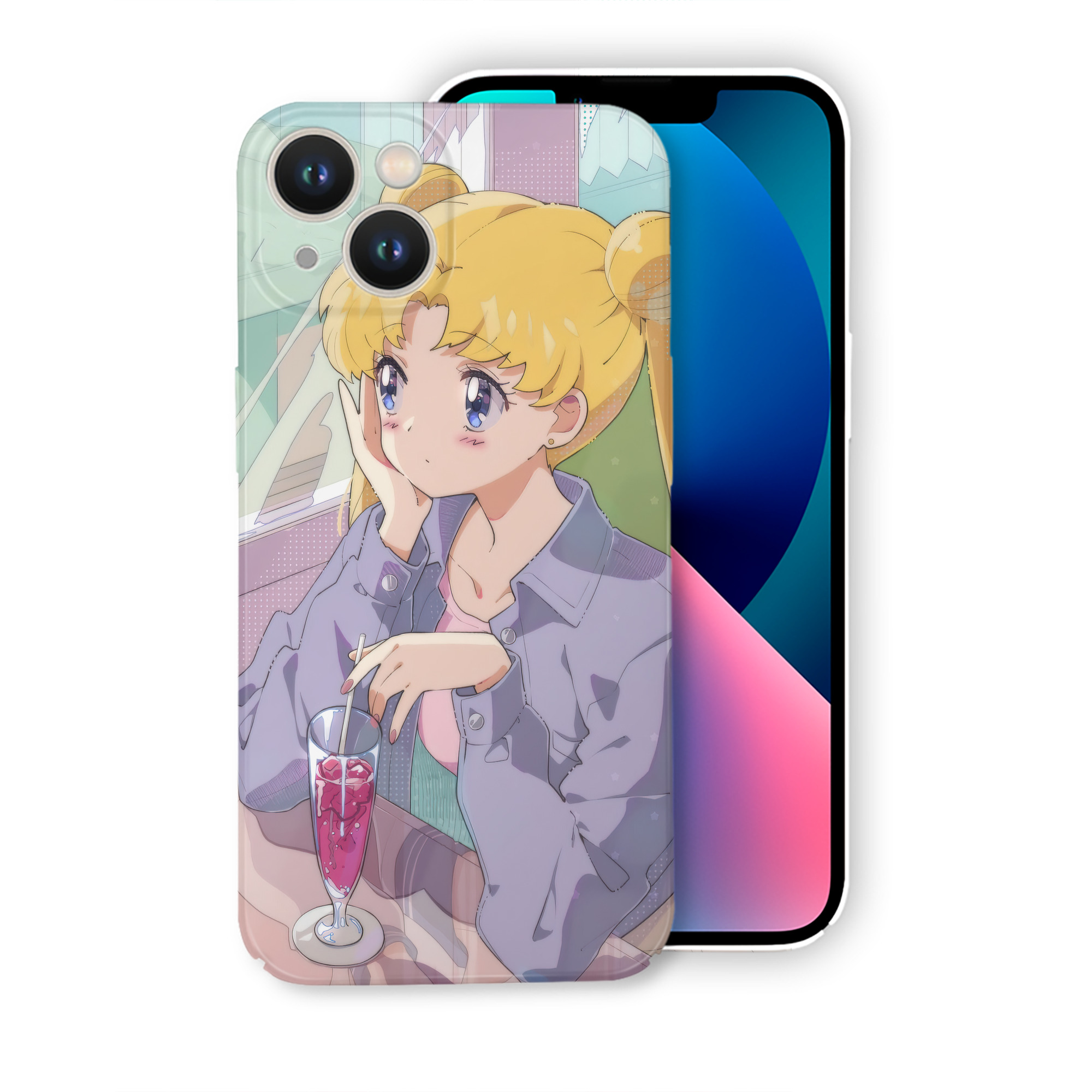 （画像用） 美少女戦士セーラームーン Sailor Moon 【iPhone 14シリーズ対応】ハードケース
