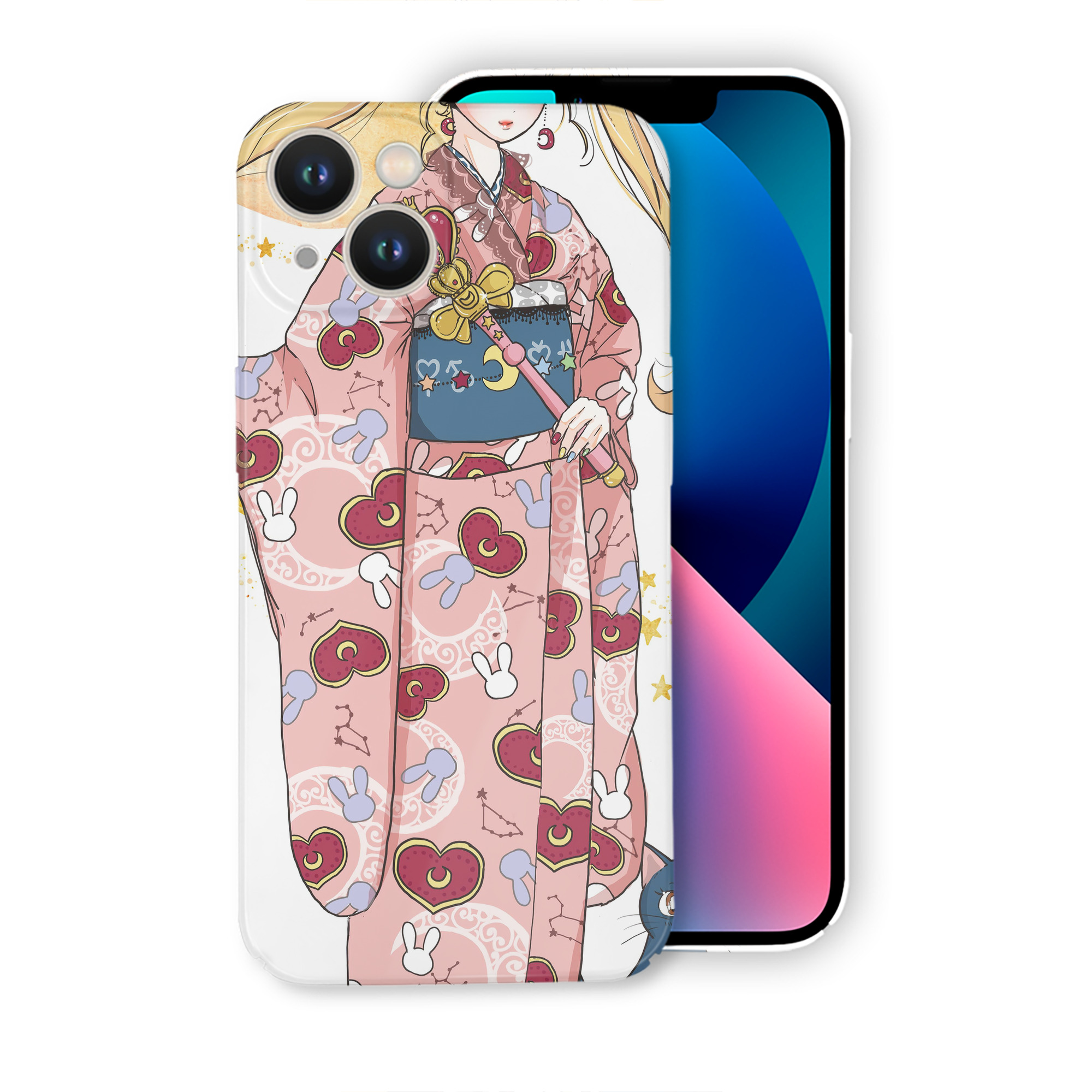（画像用） 美少女戦士セーラームーン Sailor Moon 【iPhone 14シリーズ対応】ハードケース
