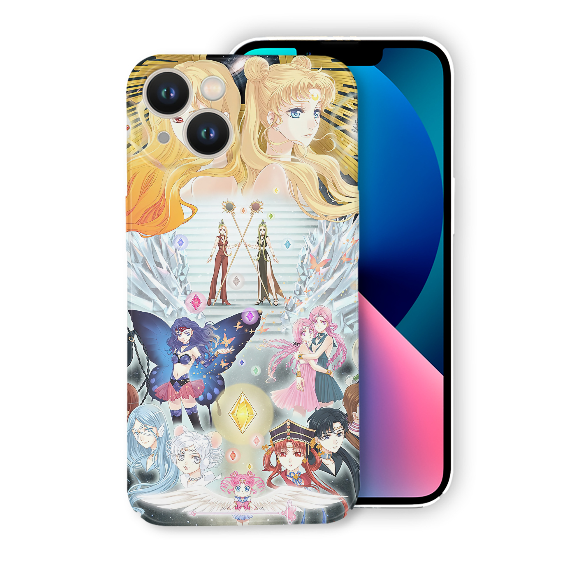 （画像用） 美少女戦士セーラームーン Sailor Moon 【iPhone 14シリーズ対応】ハードケース