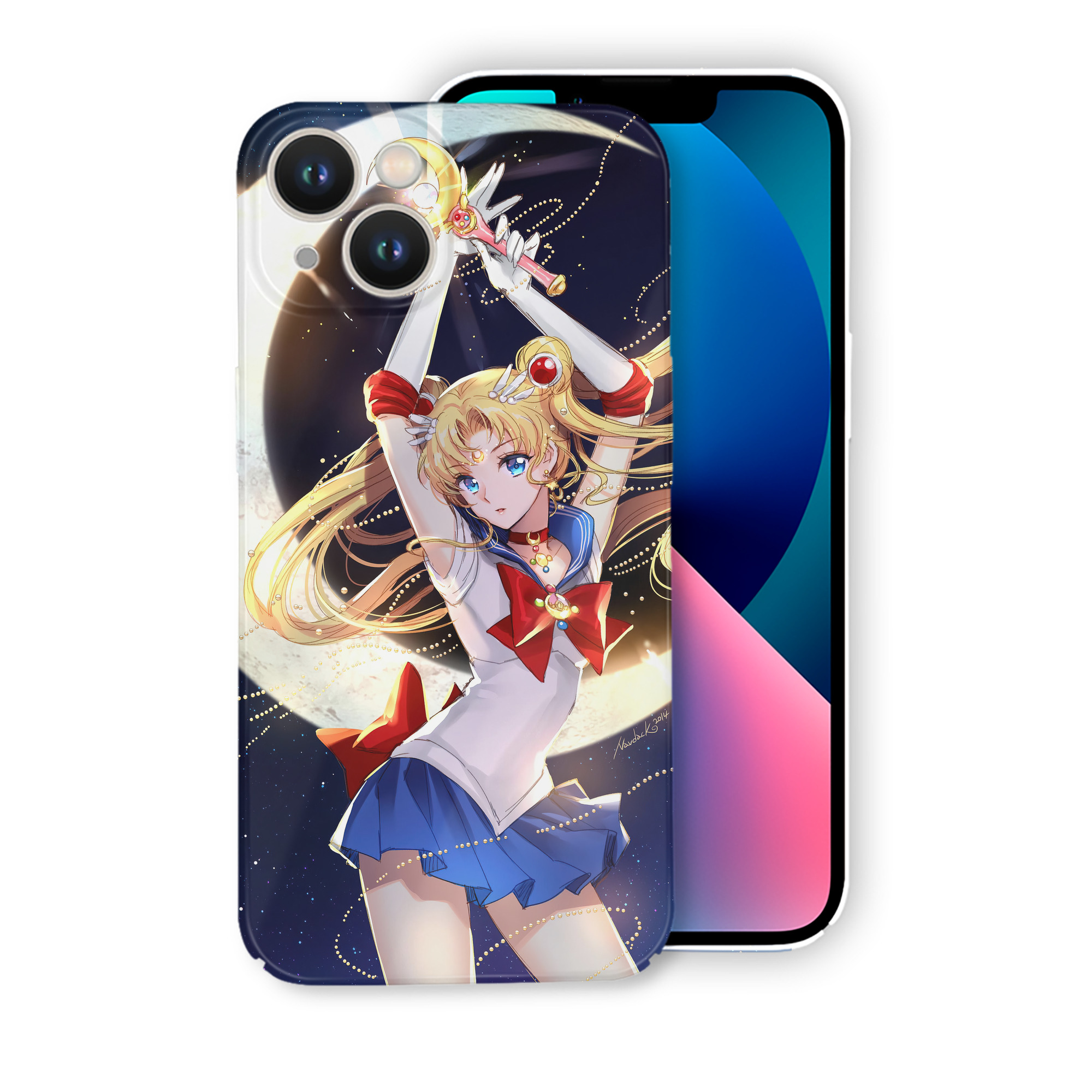 （画像用） 美少女戦士セーラームーン Sailor Moon 【iPhone 14シリーズ対応】ハードケース