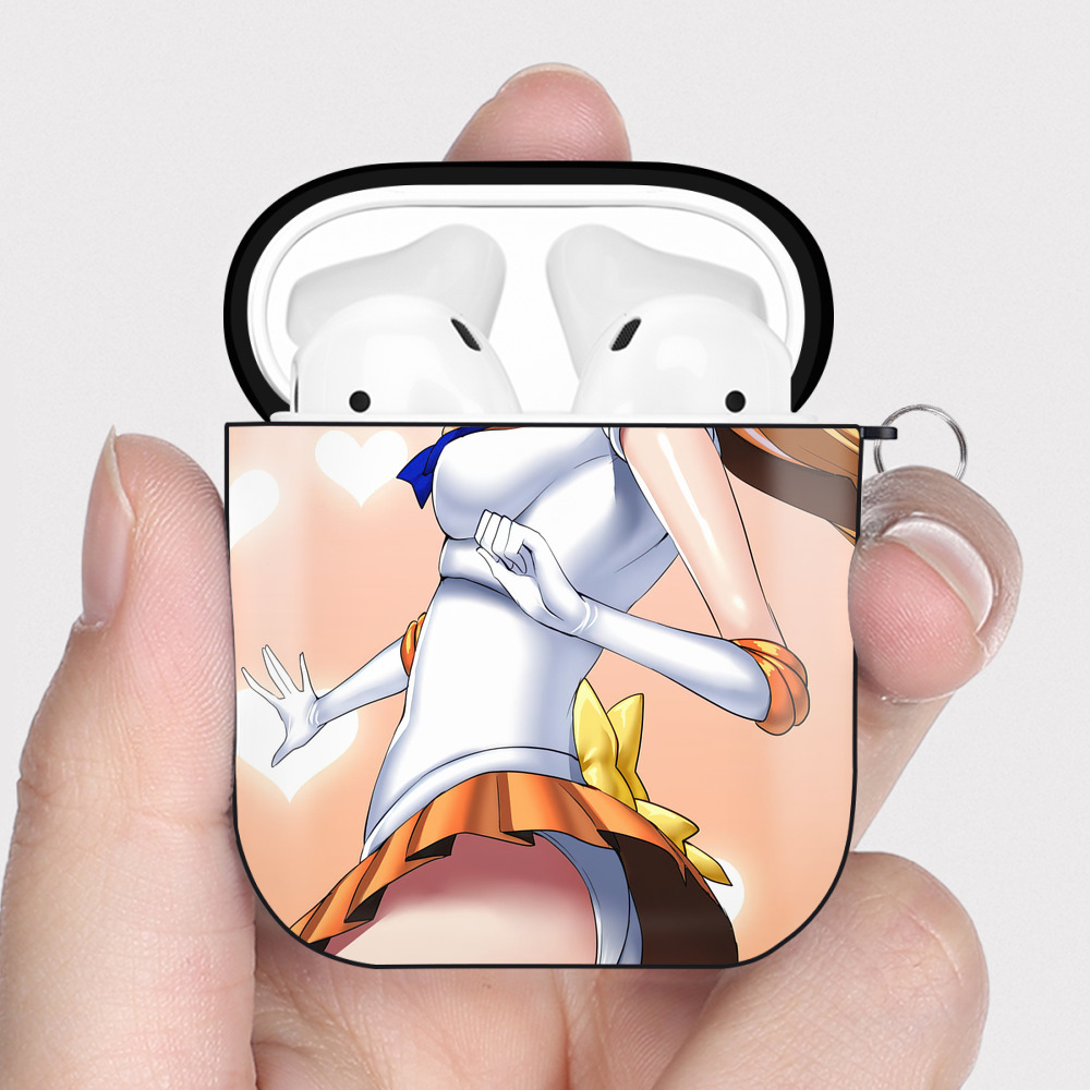 （画像用） 美少女戦士セーラームーン Sailor Moon AirPods 第2世代保護ケース ハードシェル ブラック 耐衝撃・防指紋・カラビナ付き
