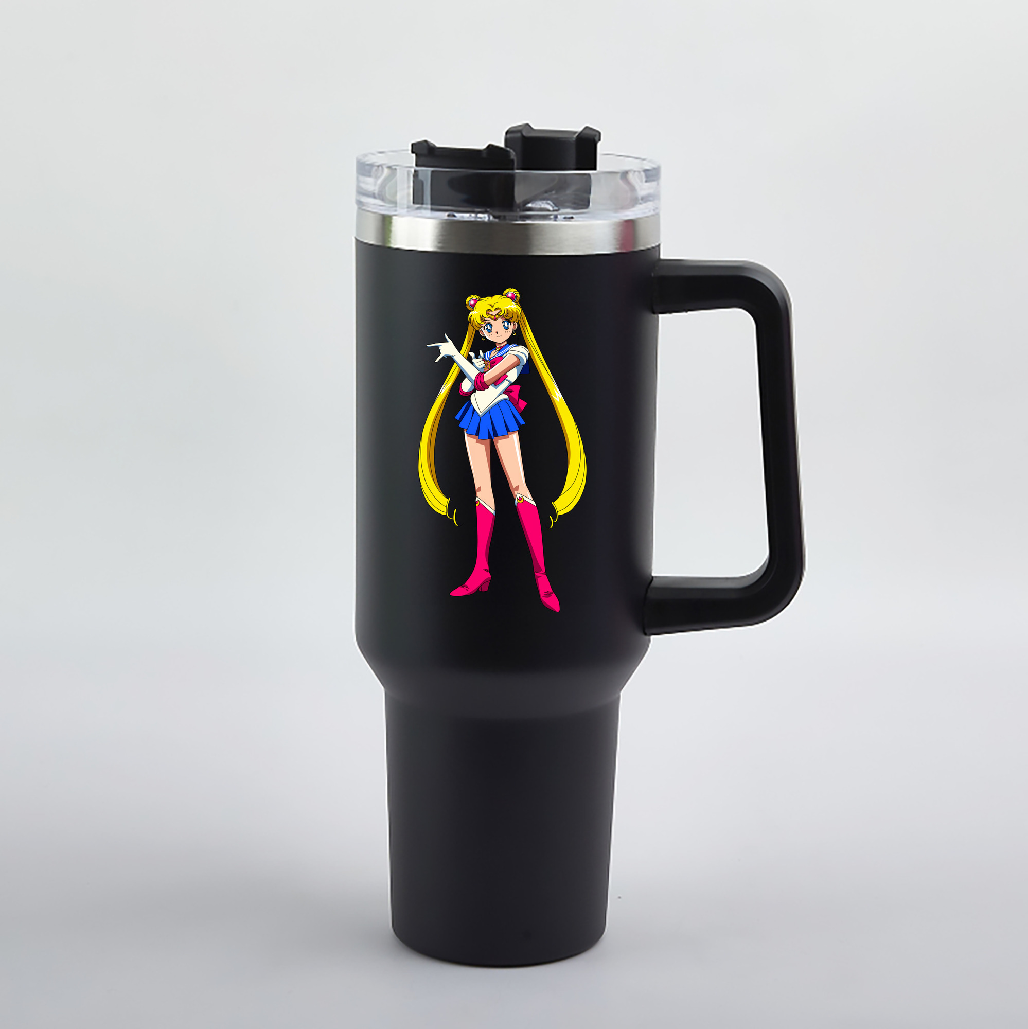 （画像用） 美少女戦士セーラームーン 月野 うさぎ つきの うさぎ Sailor Moon Tsukino Usagi 1200mL車用タンブラー（カラープリント）