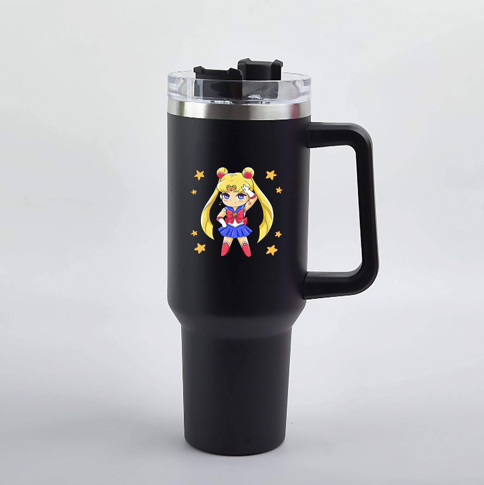 （画像用） 美少女戦士セーラームーン 月野 うさぎ つきの うさぎ Sailor Moon Tsukino Usagi 1200mL車用タンブラー（カラープリント）