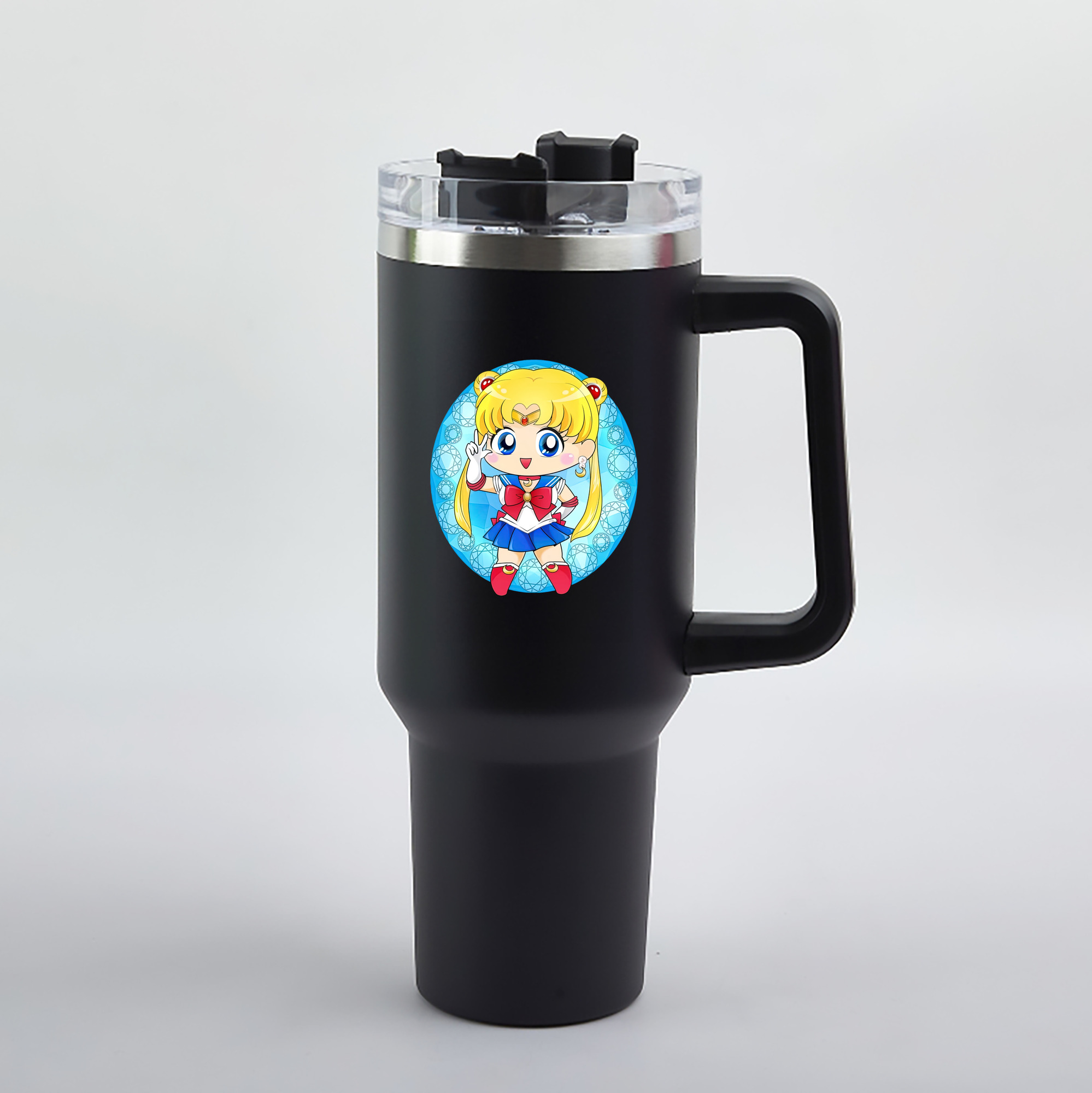 （画像用） 美少女戦士セーラームーン 月野 うさぎ つきの うさぎ Sailor Moon Tsukino Usagi 1200mL車用タンブラー（カラープリント）