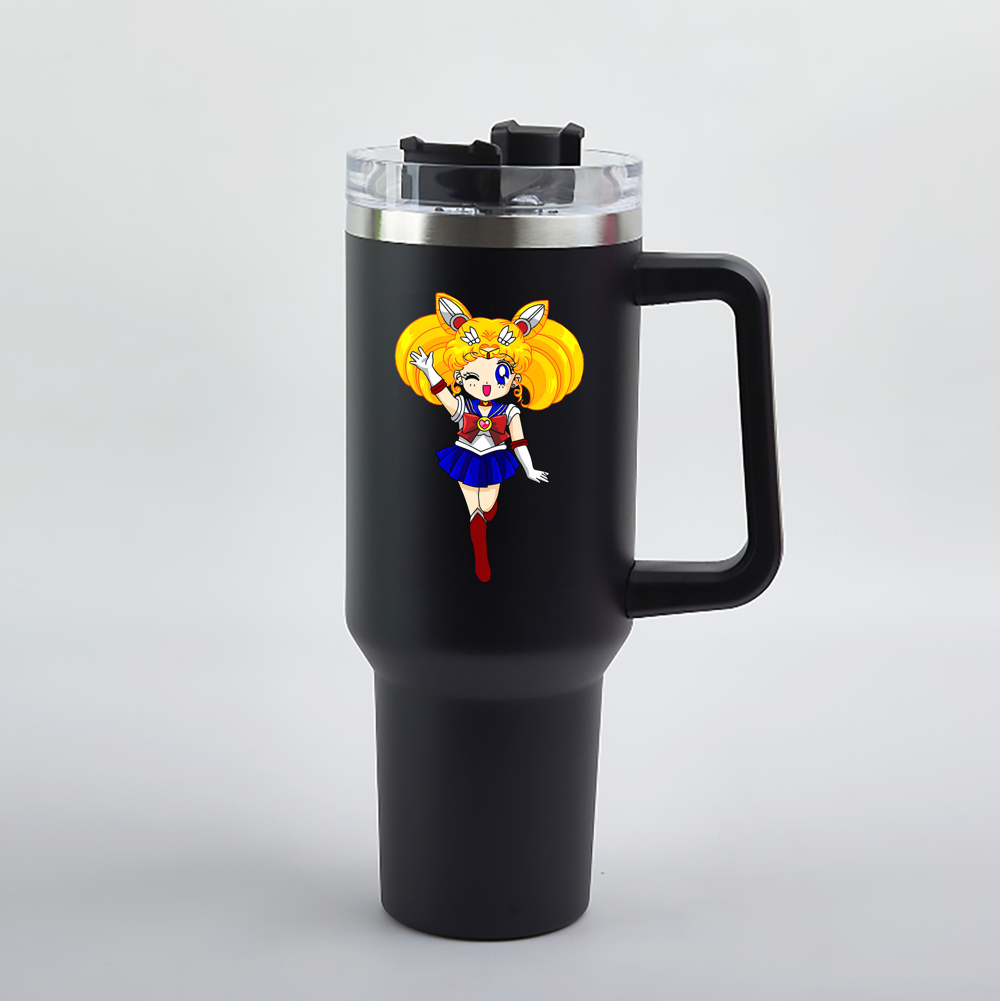 （画像用） 美少女戦士セーラームーン 月野 うさぎ つきの うさぎ Sailor Moon Tsukino Usagi 1200mL車用タンブラー（カラープリント）