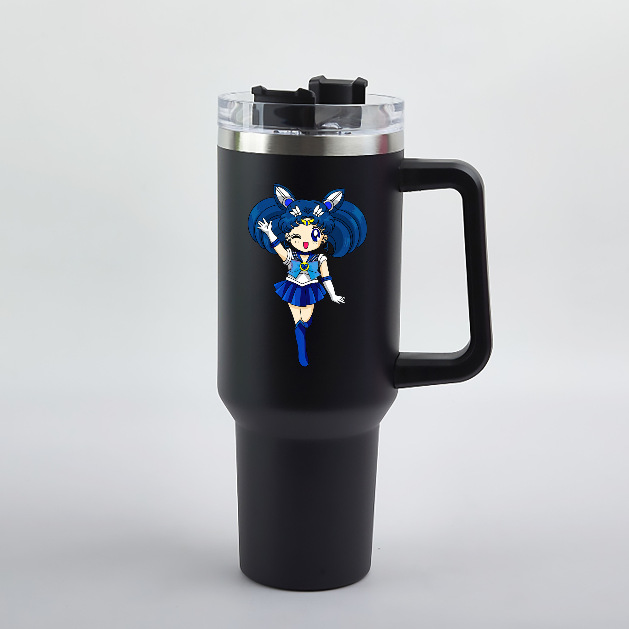 （画像用） 美少女戦士セーラームーン 水野 亜美 みずの あみ Sailor Moon Mizuno Ami 1200mL車用タンブラー（カラープリント）