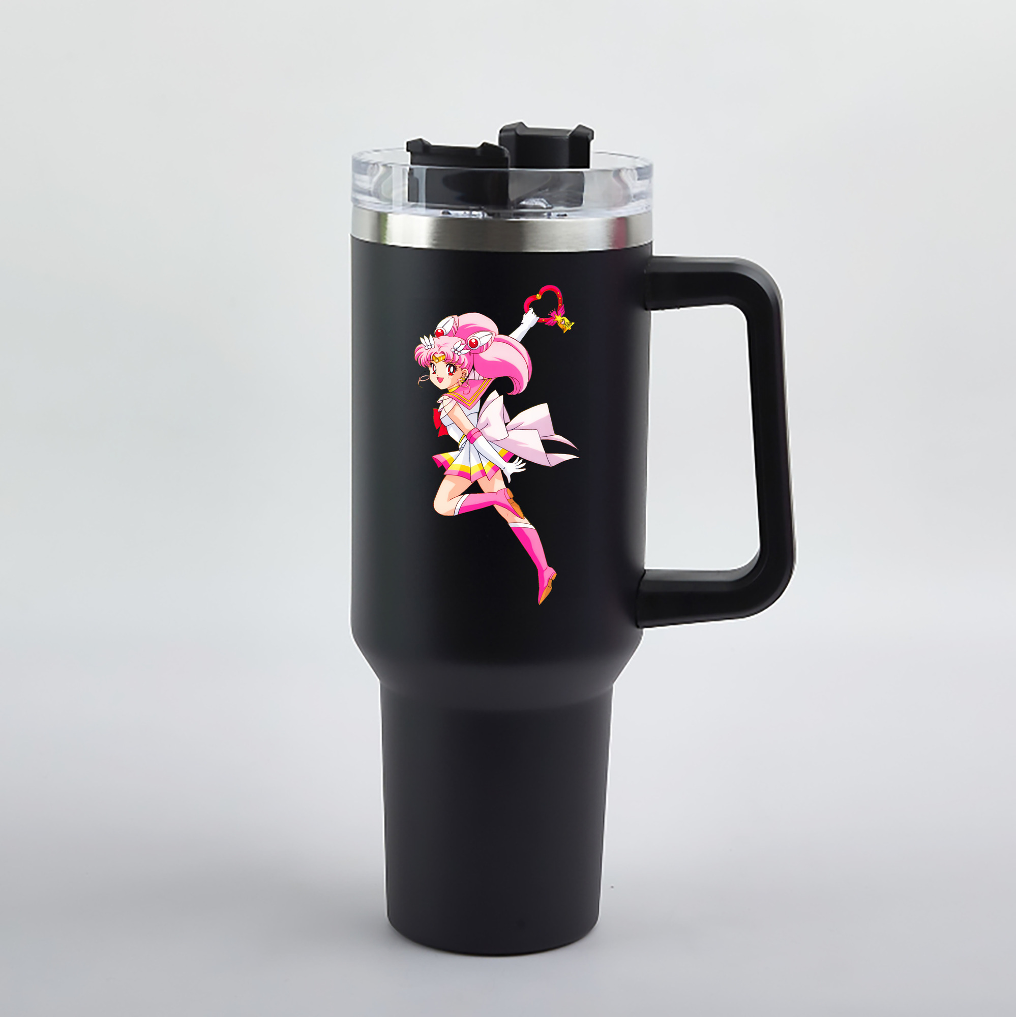 （画像用） 美少女戦士セーラームーン ちびうさ Sailor Moon Chibiusa Tsukino Usagi Small Lady Serenity 1200mL車用タンブラー（カラープリント）