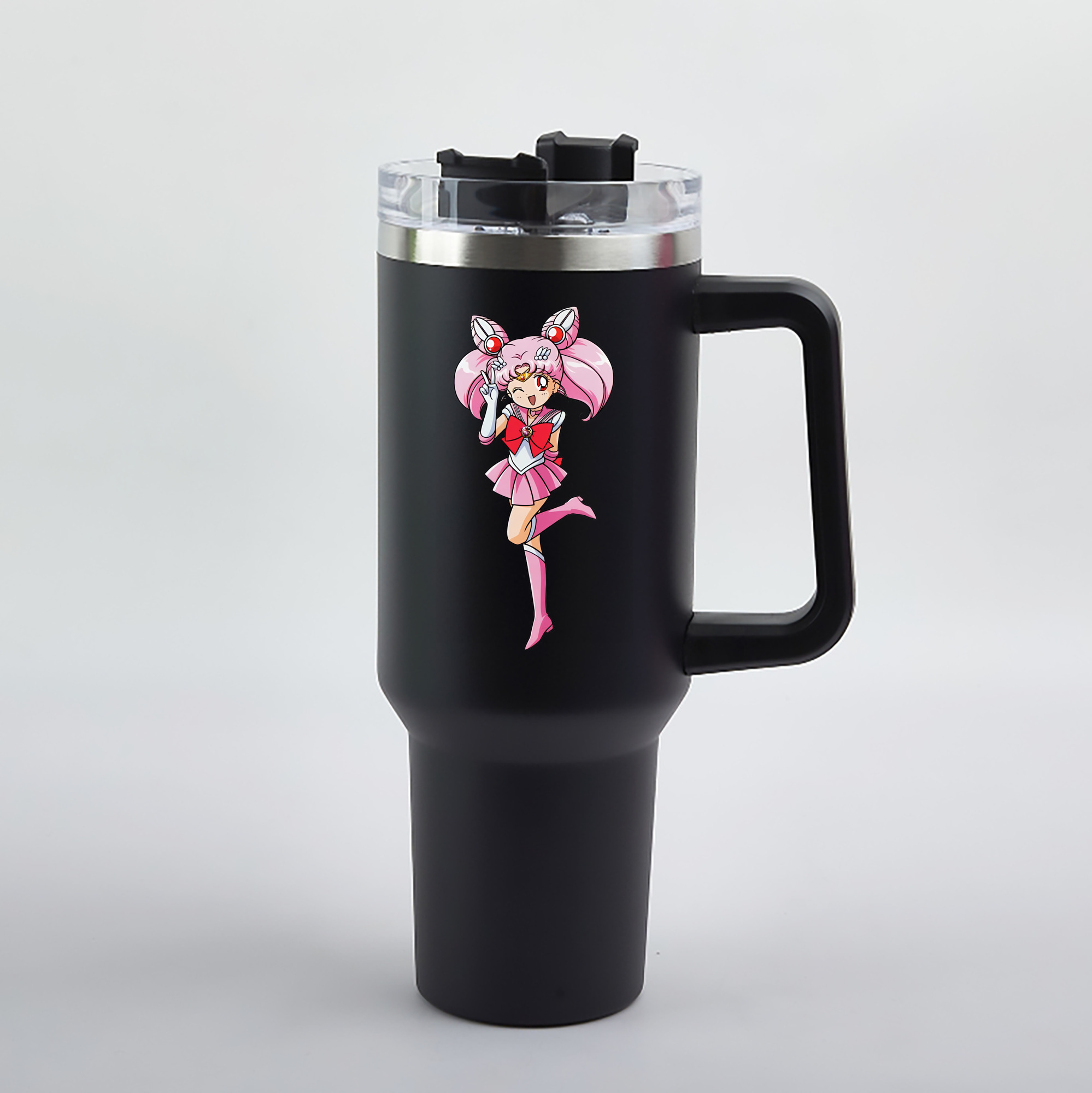 （画像用） 美少女戦士セーラームーン ちびうさ Sailor Moon Chibiusa Tsukino Usagi Small Lady Serenity 1200mL車用タンブラー（カラープリント）