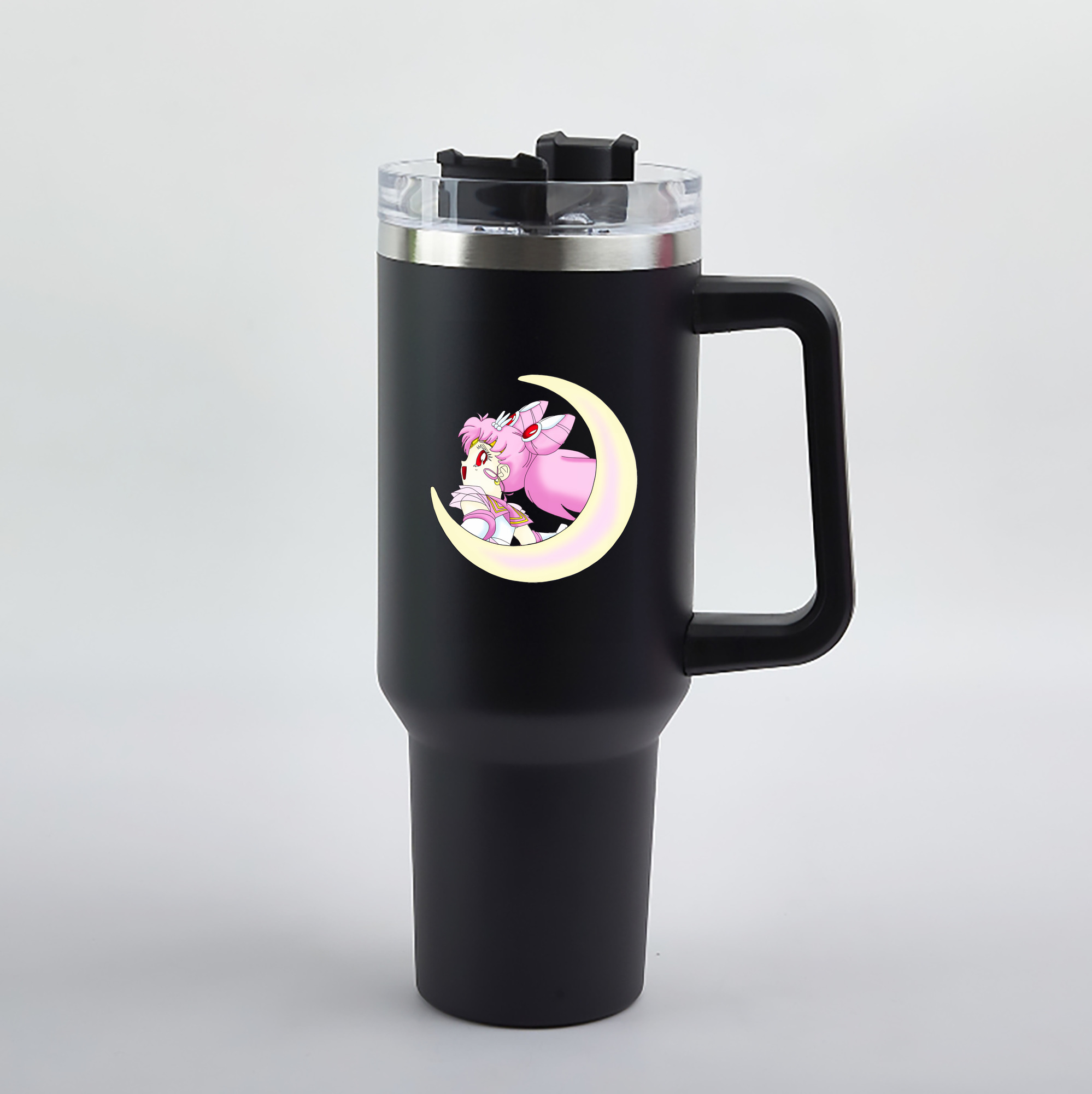 （画像用） 美少女戦士セーラームーン ちびうさ Sailor Moon Chibiusa Tsukino Usagi Small Lady Serenity 1200mL車用タンブラー（カラープリント）