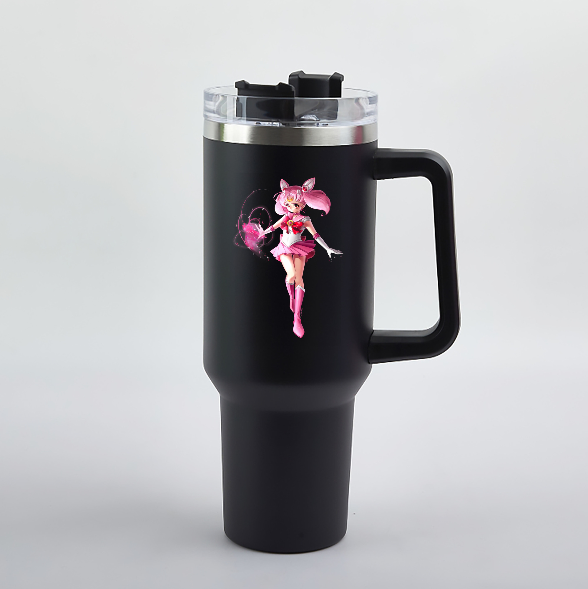 （画像用） 美少女戦士セーラームーン ちびうさ Sailor Moon Chibiusa Tsukino Usagi Small Lady Serenity 1200mL車用タンブラー（カラープリント）