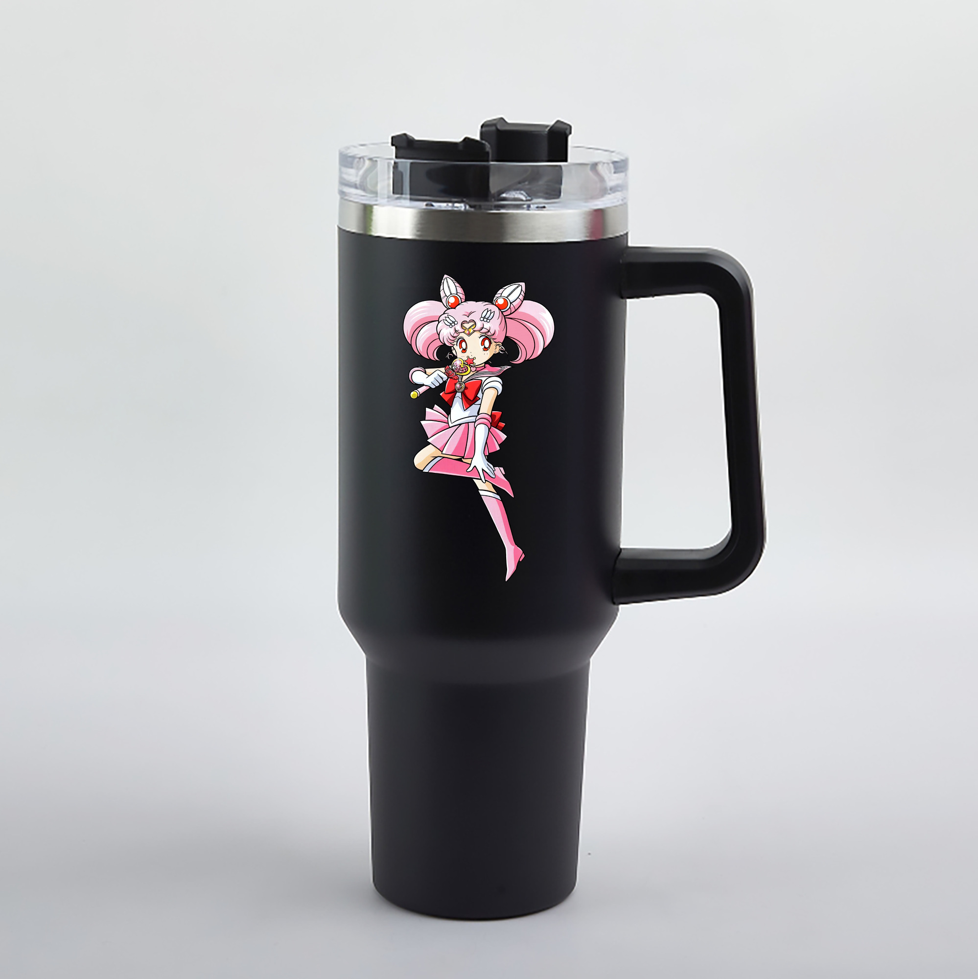 （画像用） 美少女戦士セーラームーン ちびうさ Sailor Moon Chibiusa Tsukino Usagi Small Lady Serenity 1200mL車用タンブラー（カラープリント）
