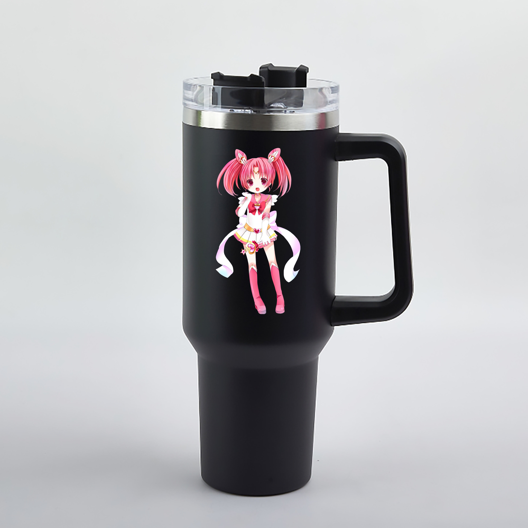 （画像用） 美少女戦士セーラームーン ちびうさ Sailor Moon Chibiusa Tsukino Usagi Small Lady Serenity 1200mL車用タンブラー（カラープリント）